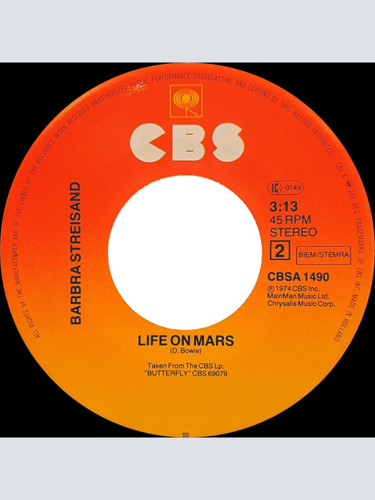 Vinyl / Barbra Streisand - Guava Jelly