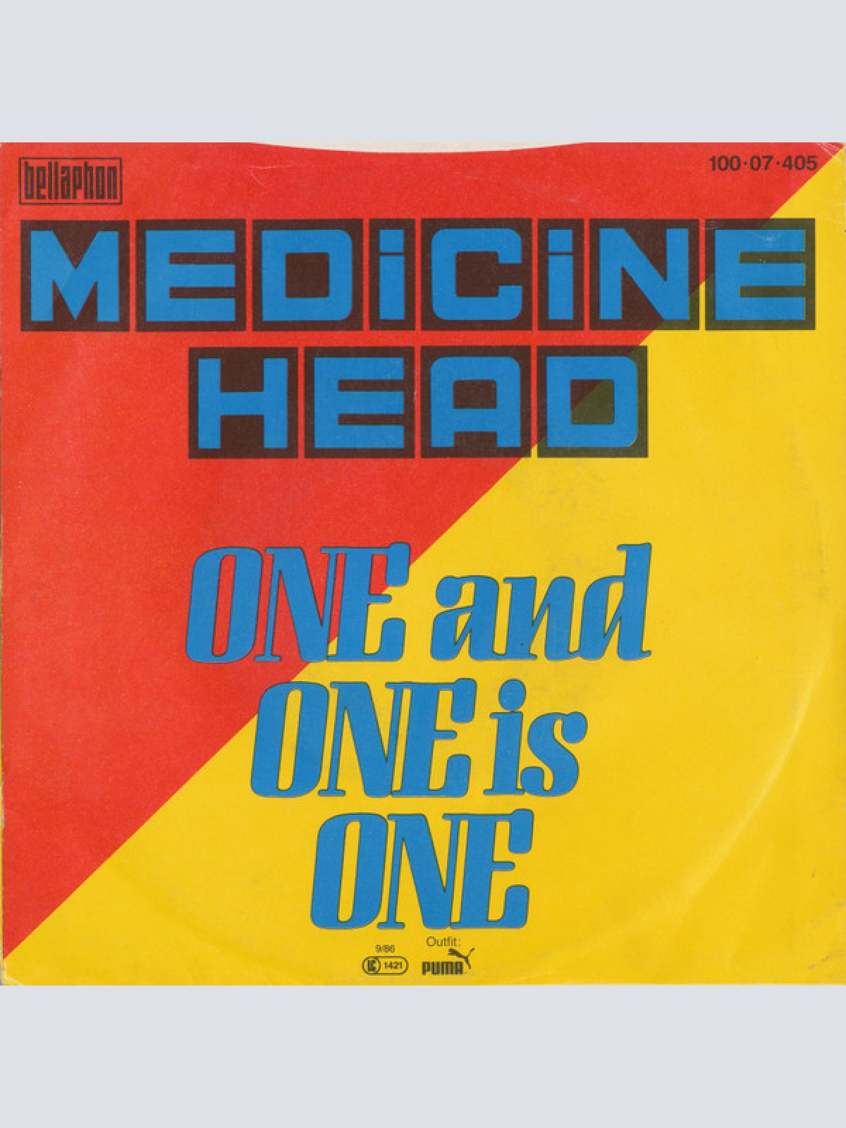 Vinyl / Medicine Head (2) - One And One Is One