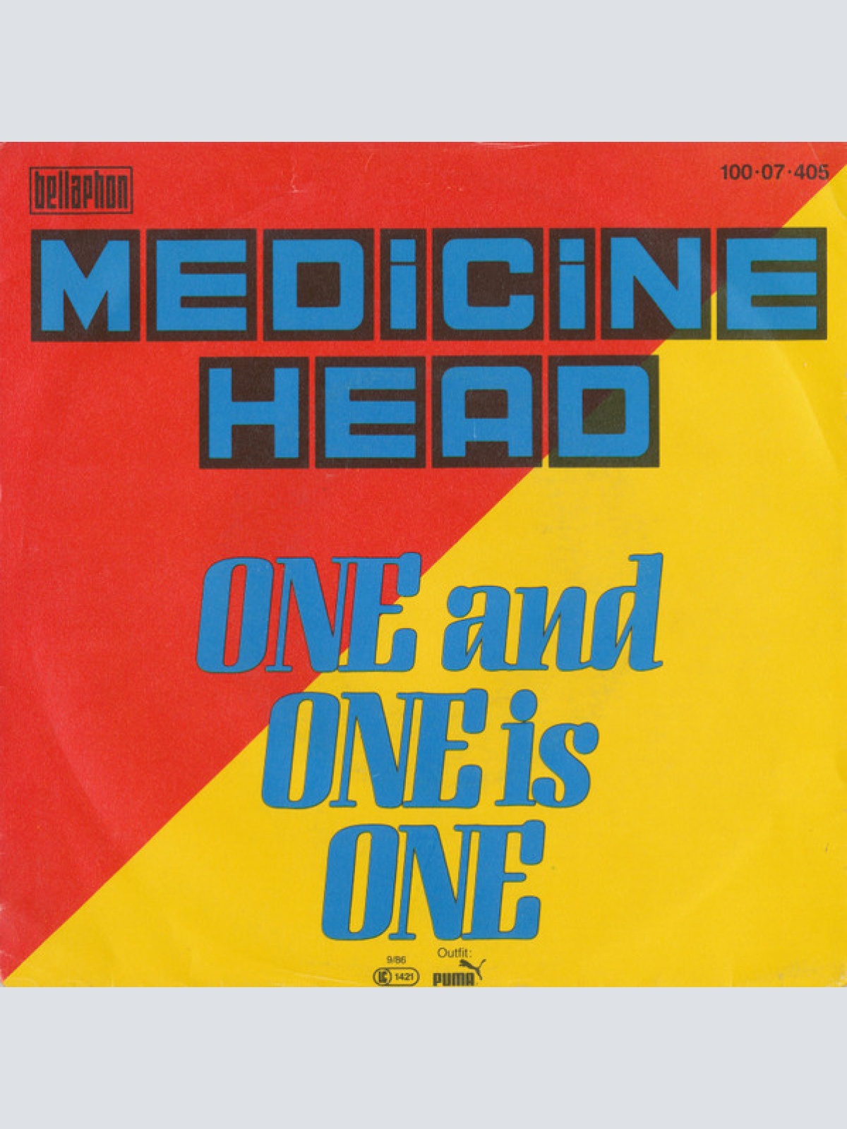 Vinyl / Medicine Head (2) - One And One Is One
