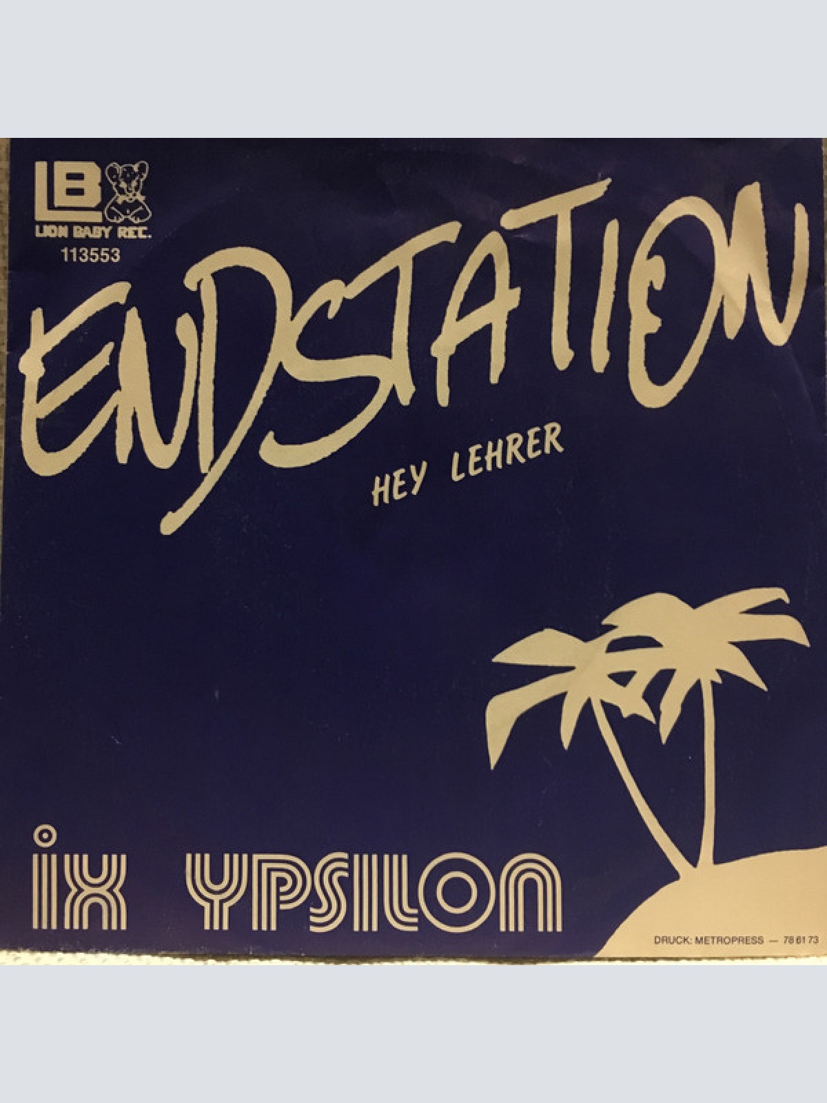 Vinyl / Ix Ypsilon* - Endstation