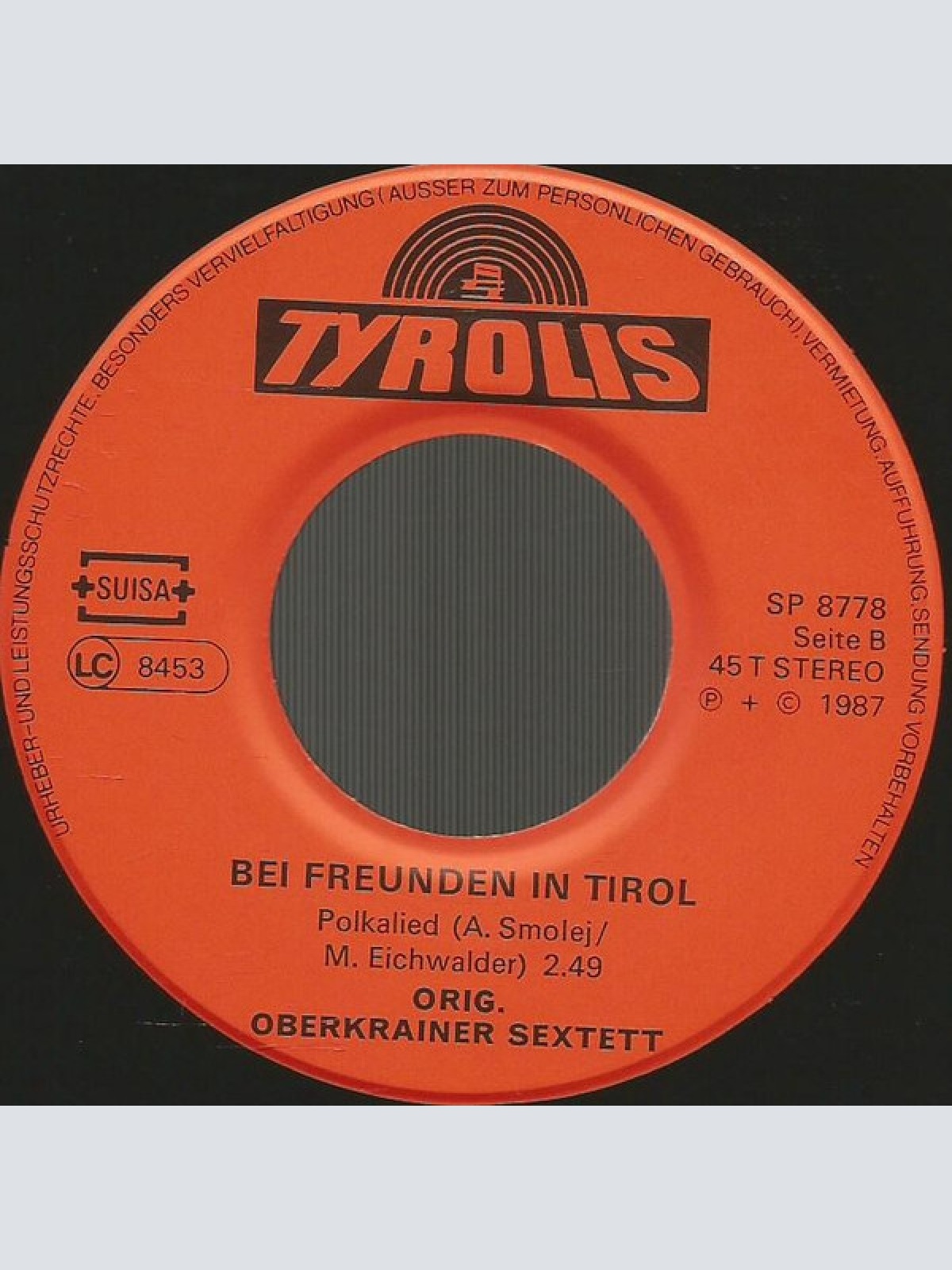 Vinyl / Original Oberkrainer Sextett Aus Slowenien* - Im 7. Himmel