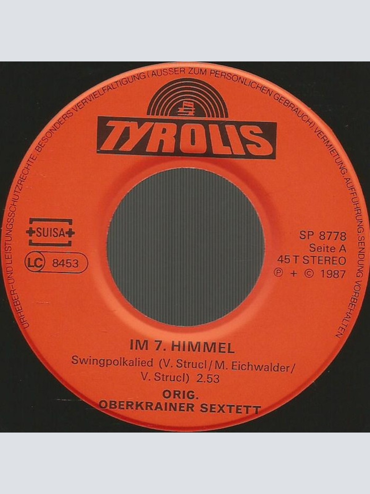 Vinyl / Original Oberkrainer Sextett Aus Slowenien* - Im 7. Himmel