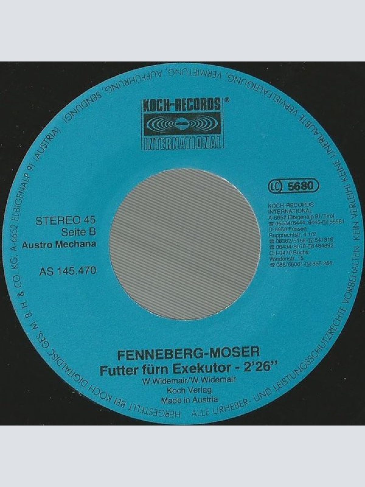 Vinyl / Die Zwei Tiroler Fenneberg-Moser* - Im Discostadl