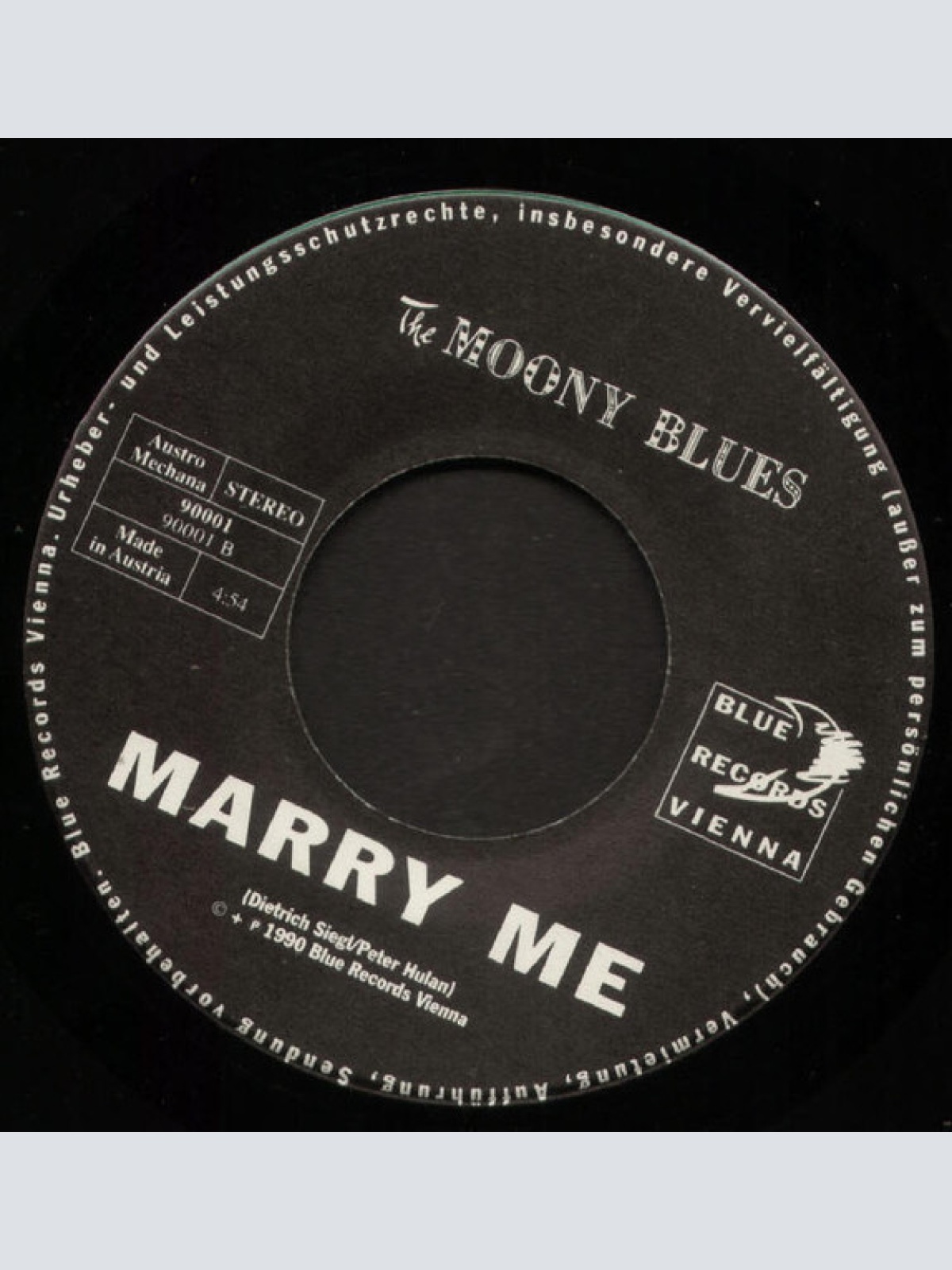 Vinyl / The Moony Blues - Blue Moon