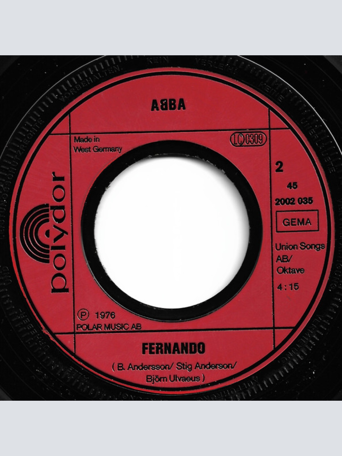 Vinyl / ABBA - Waterloo / Fernando