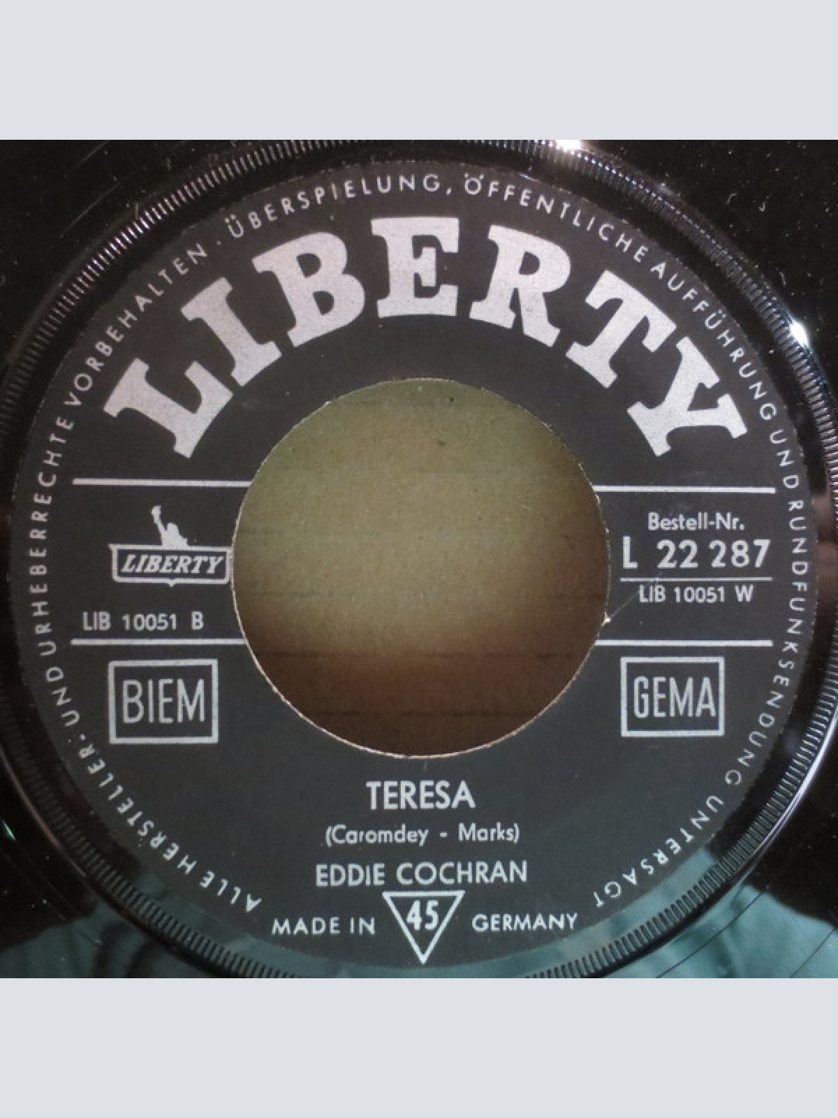 Vinyl / Eddie Cochran - Teenage Heaven