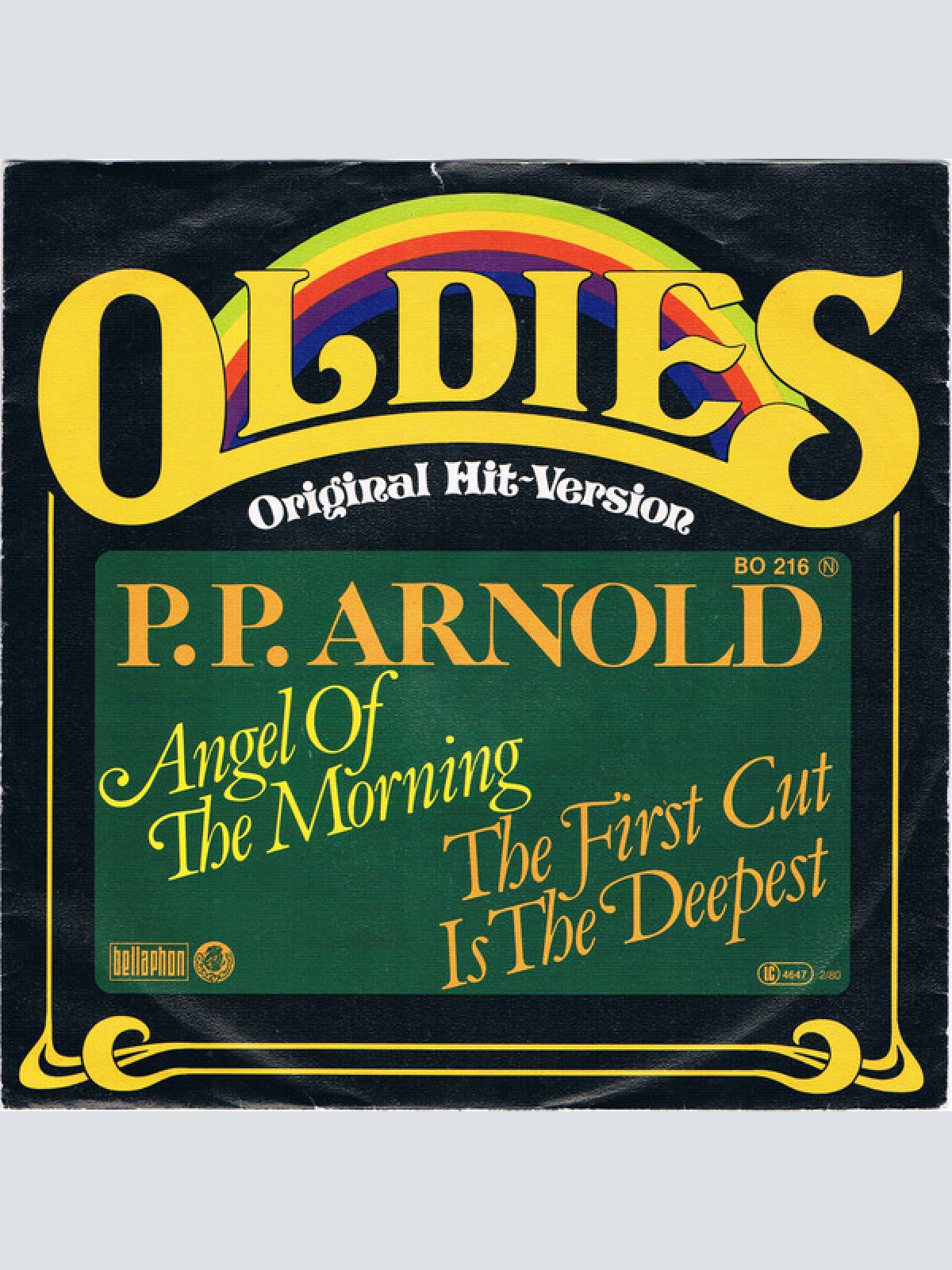 Vinyl / P. P. Arnold* - Angel Of The Morning / The First Cut Is The Deepest