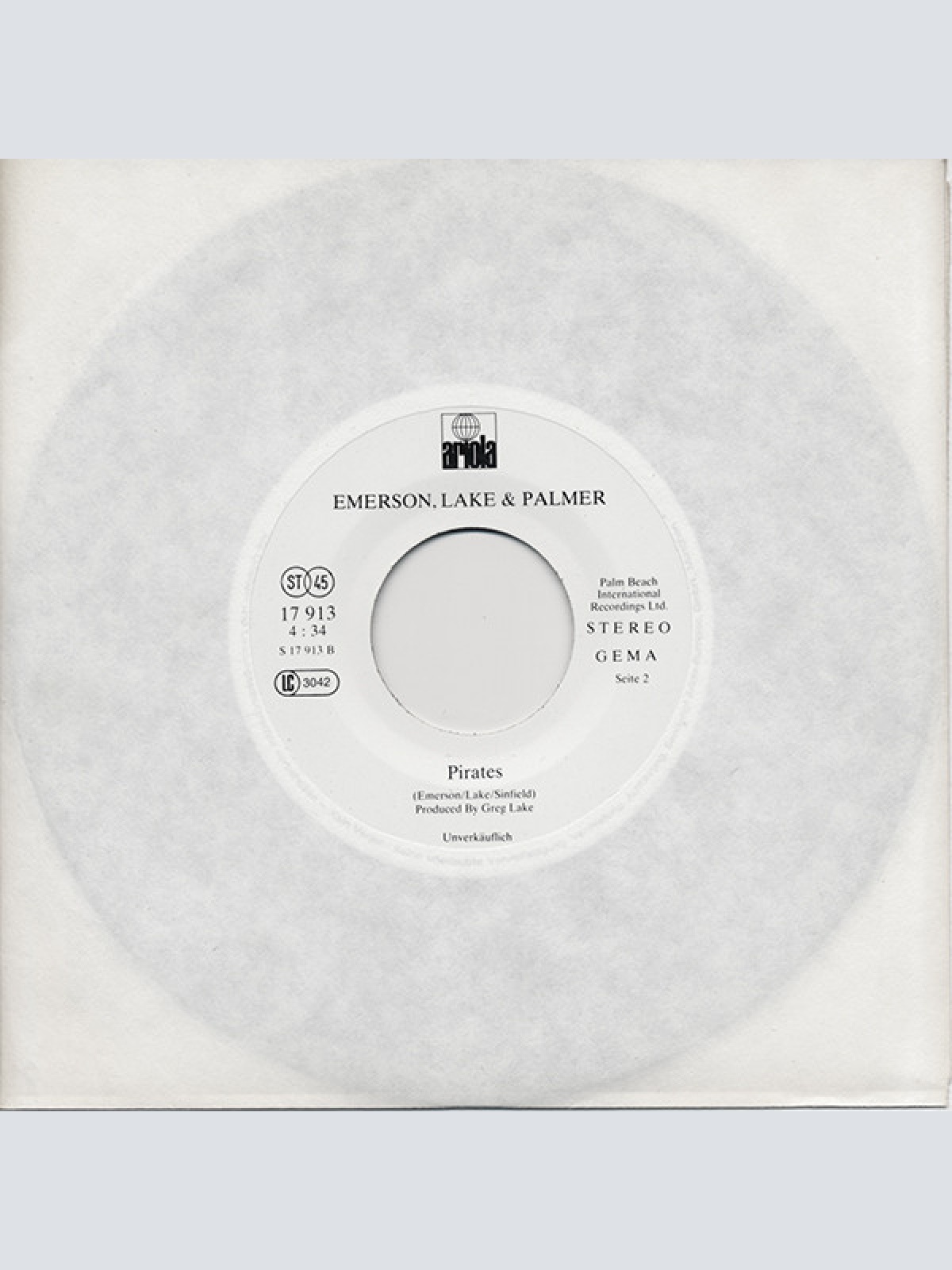 Vinyl / Emerson Lake & Palmer* - Excerpts From Works