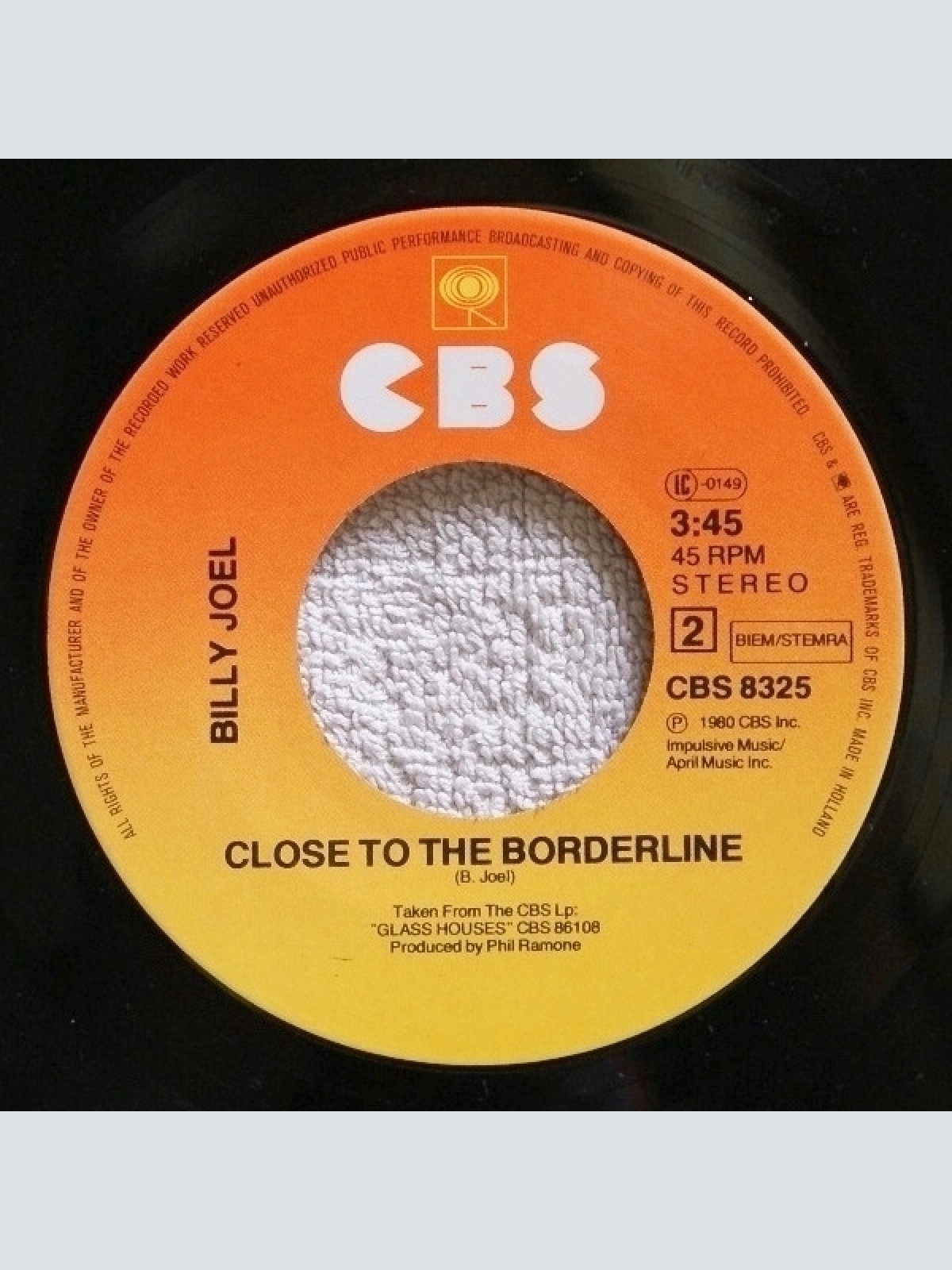 Vinyl / Billy Joel - All For Leyna