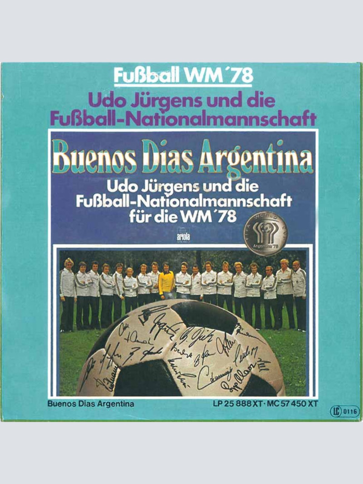 Vinyl / Udo Jürgens Und Die Fußball-Nationalmannschaft - Der Mann Mit Der Mütze