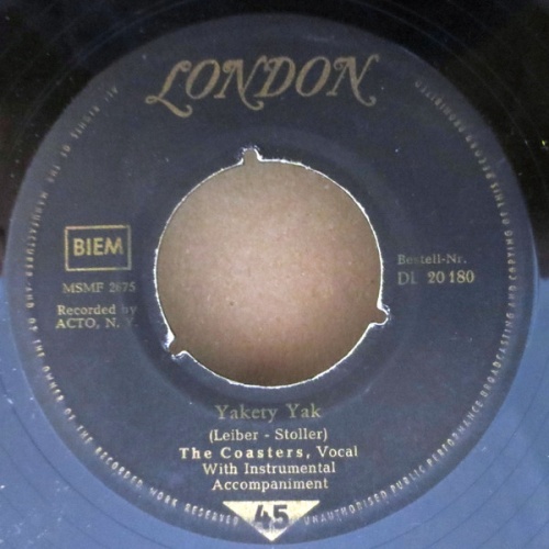 Vinyl / The Coasters - Yakety Yak / Zing! Went The Strings Of My Heart