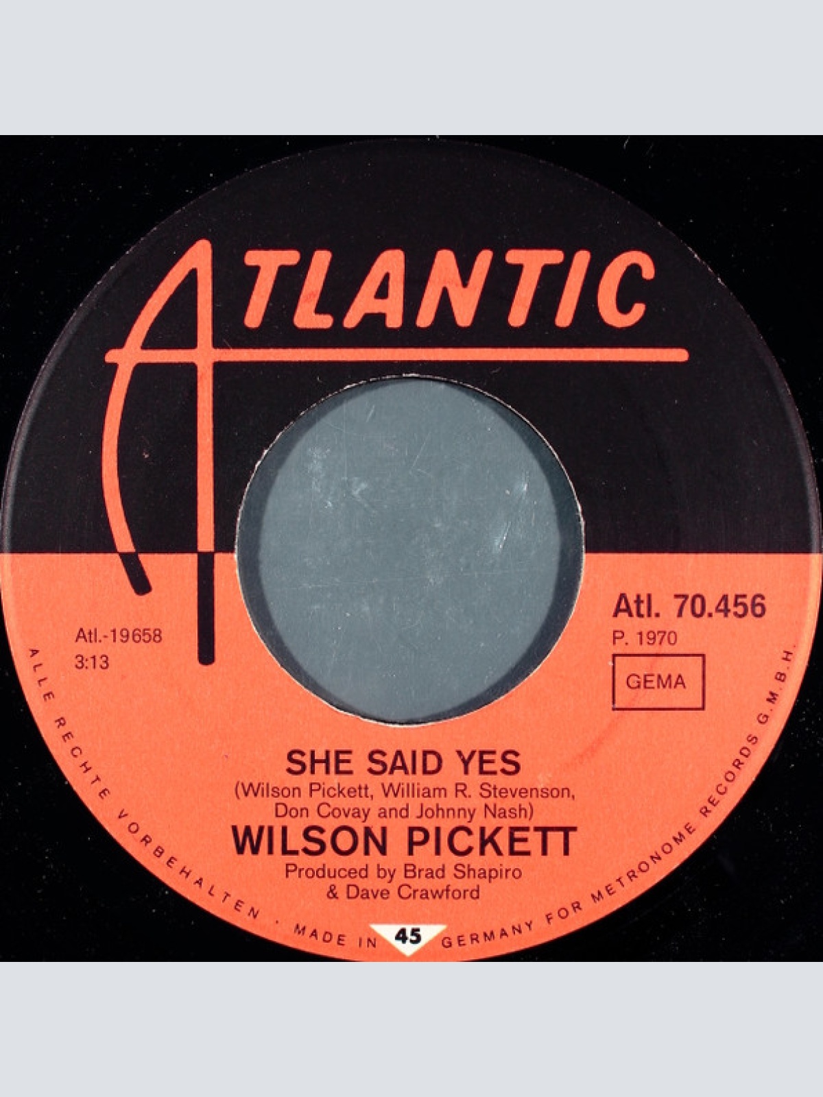 Vinyl / Wilson Pickett - She Said Yes / It's Still Good