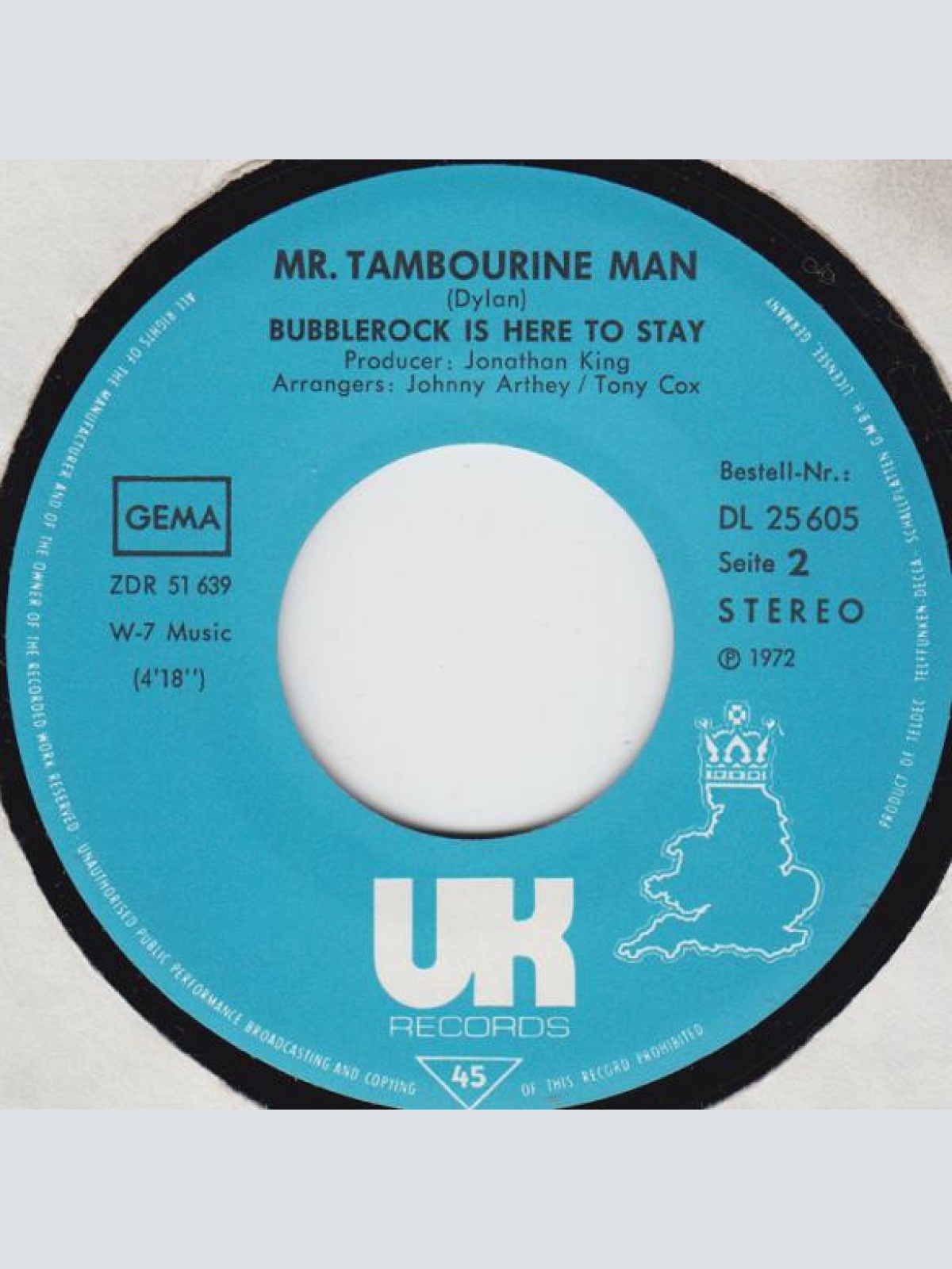 Vinyl / Bubblerock Is Here To Stay* - Twist And Shout