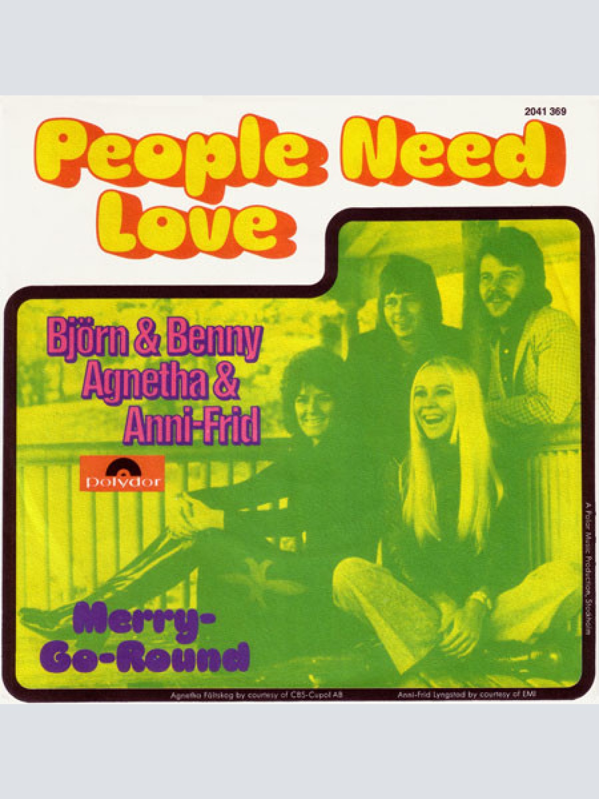 Vinyl / Björn & Benny, Agnetha & Anni-Frid - People Need Love