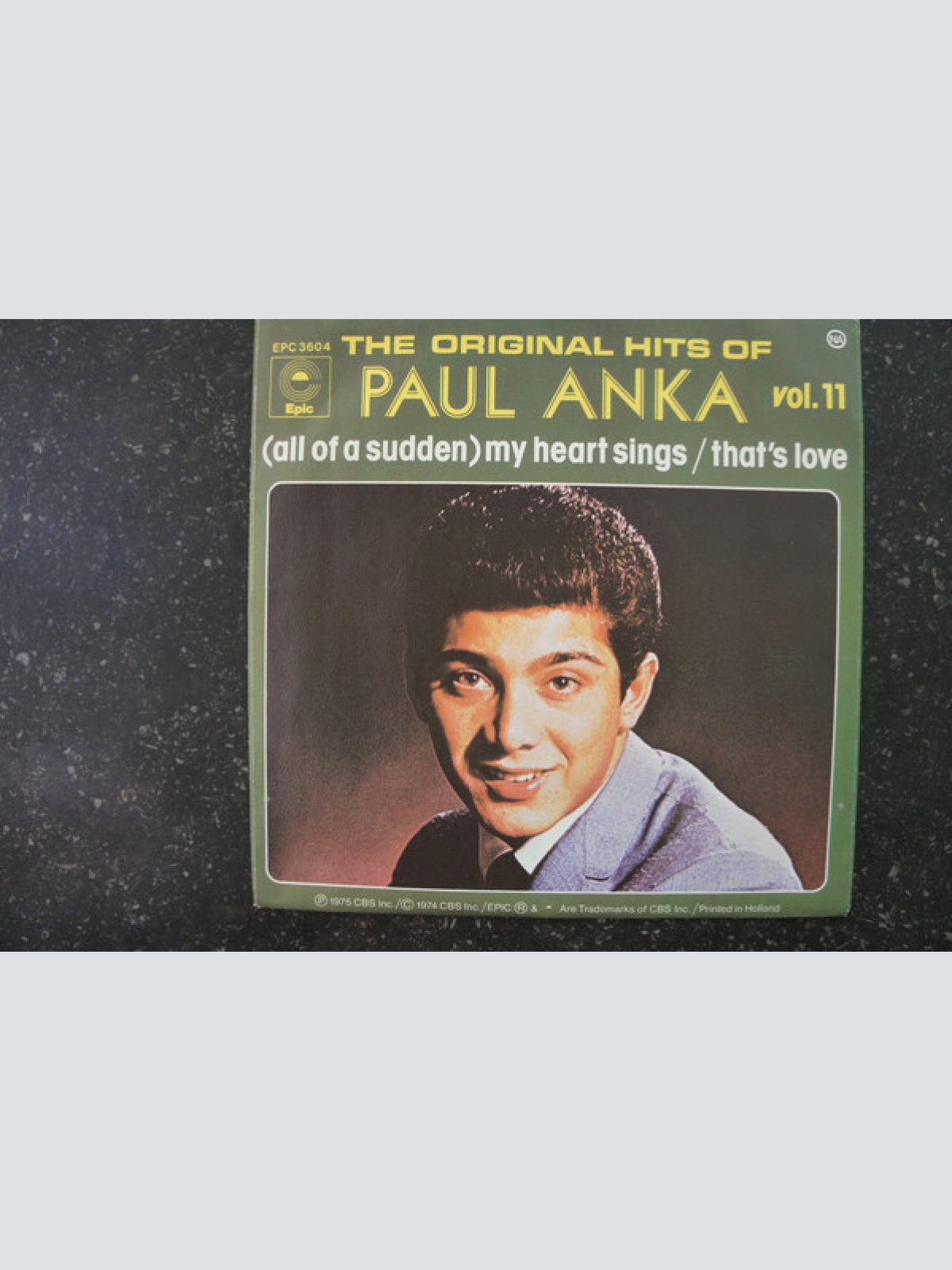 Vinyl / Paul Anka - (All Of A Sudden) My Heart Sings