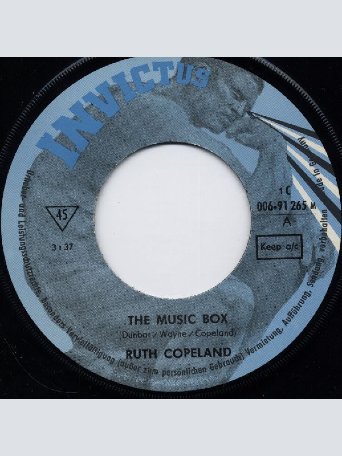 Vinyl / Ruth Copeland - The Music Box  / A Gift Of Me