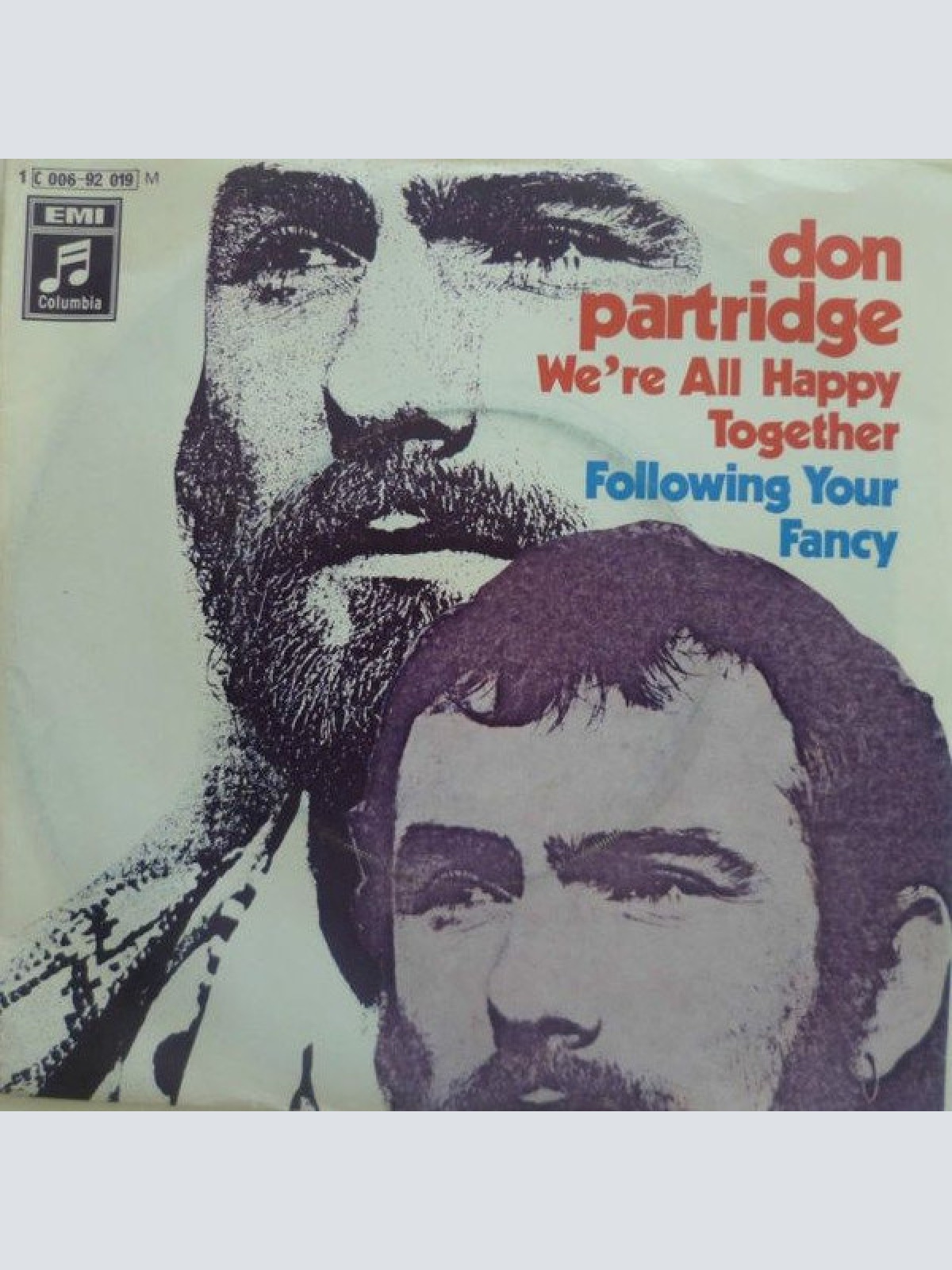 Vinyl / Don Partridge - We're All Happy Together