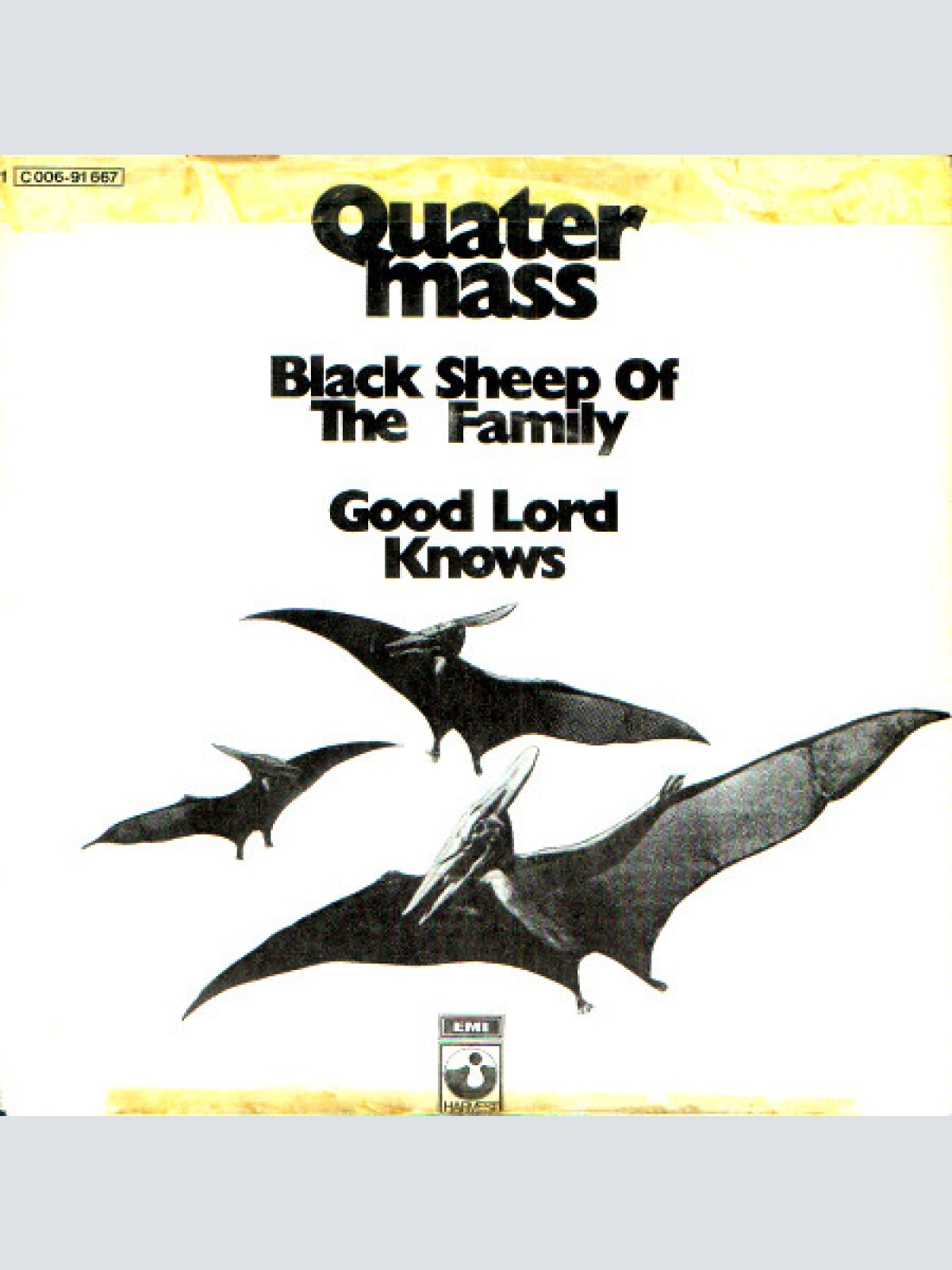 Vinyl / Quatermass (3) - Black Sheep Of The Family / Good Lord Knows