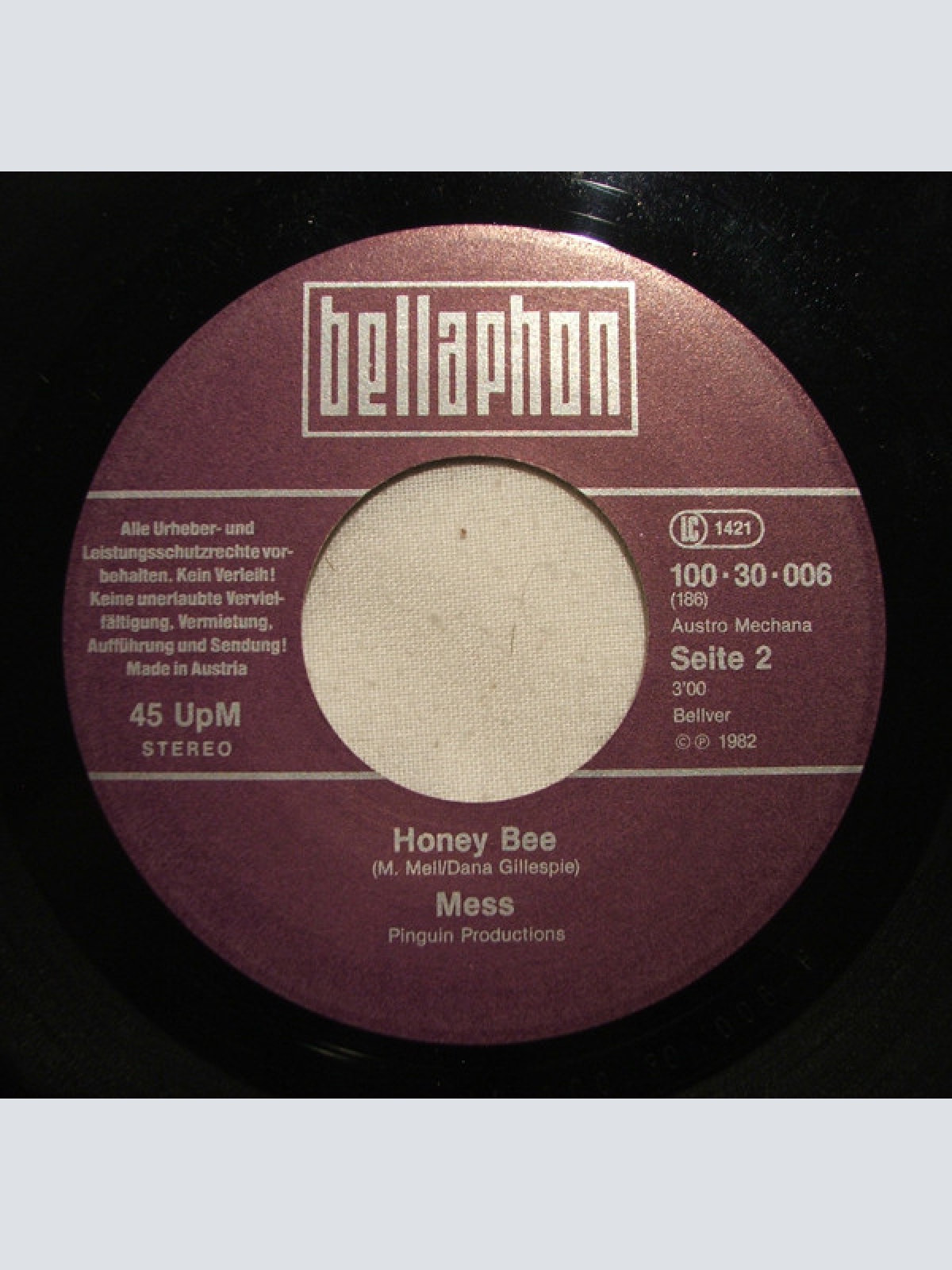 Vinyl / Mess (3) - Sonntag