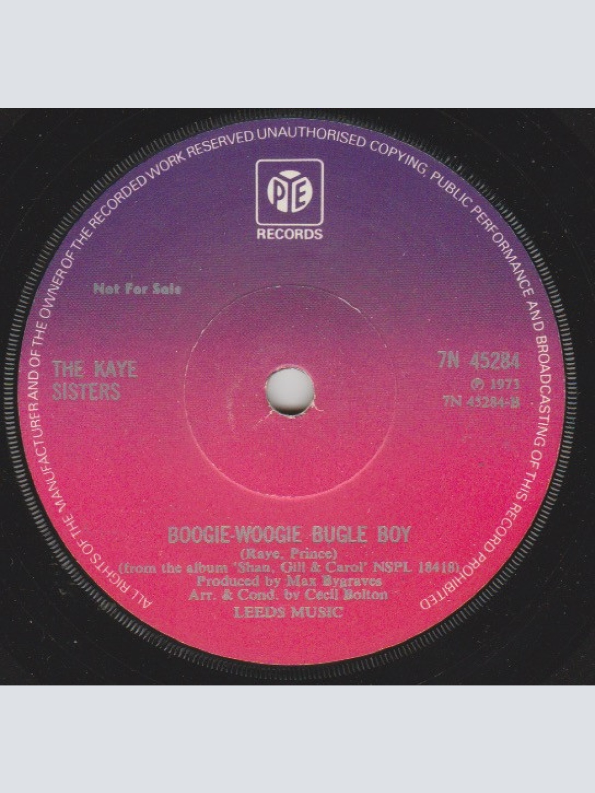 Vinyl / The Kaye Sisters - If I Could Write A Song