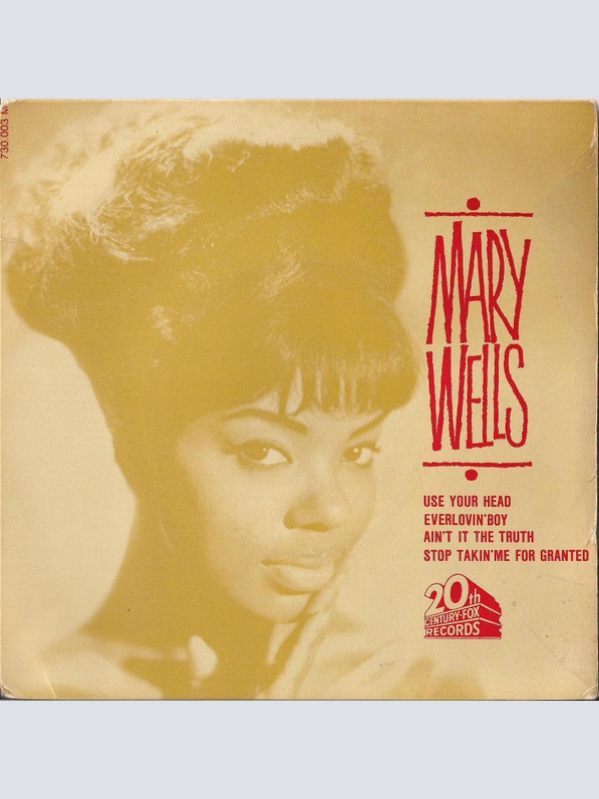 Vinyl / Mary Wells - Use Your Head