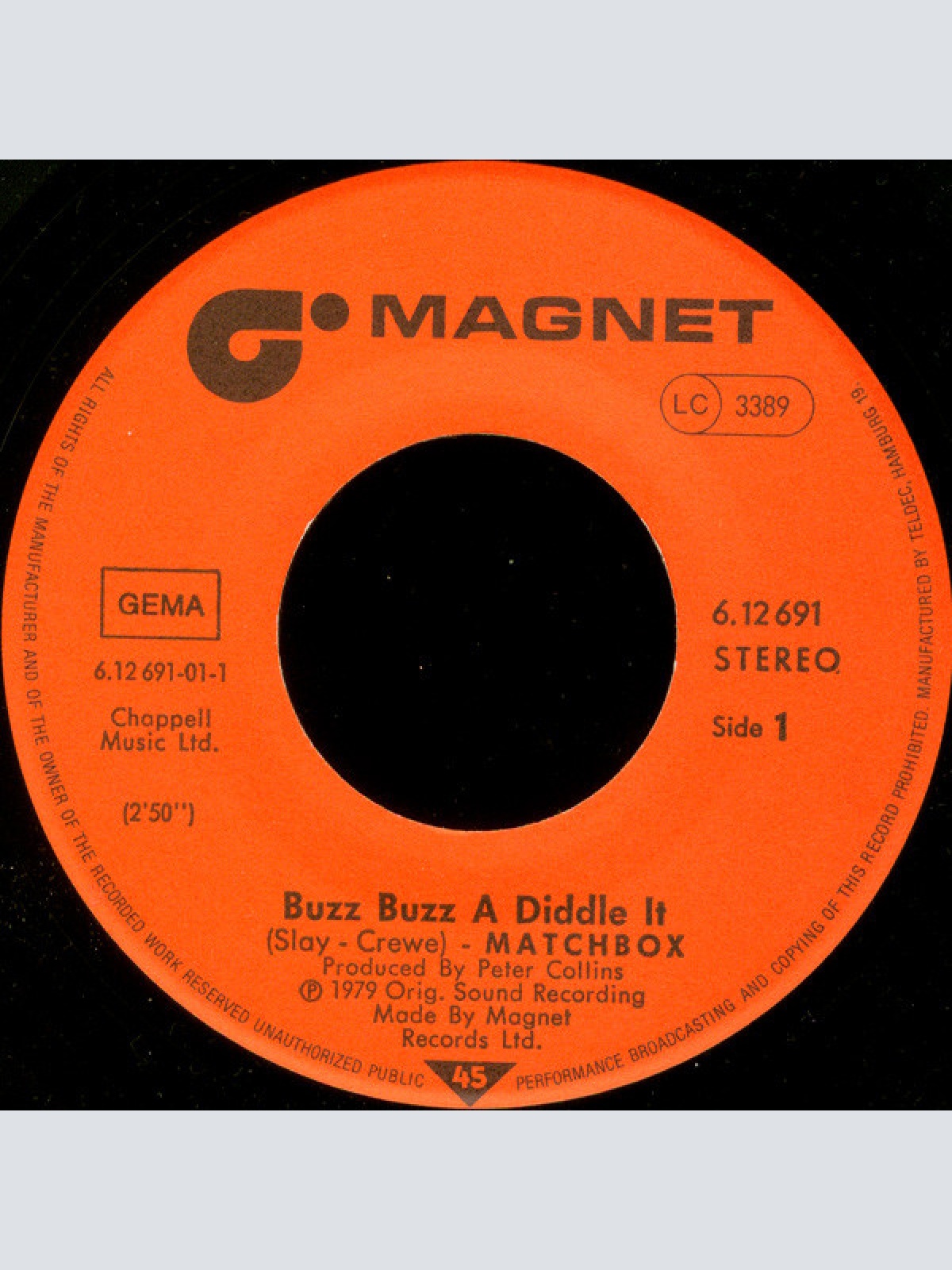 Vinyl / Matchbox (3) - Buzz Buzz A Diddle It