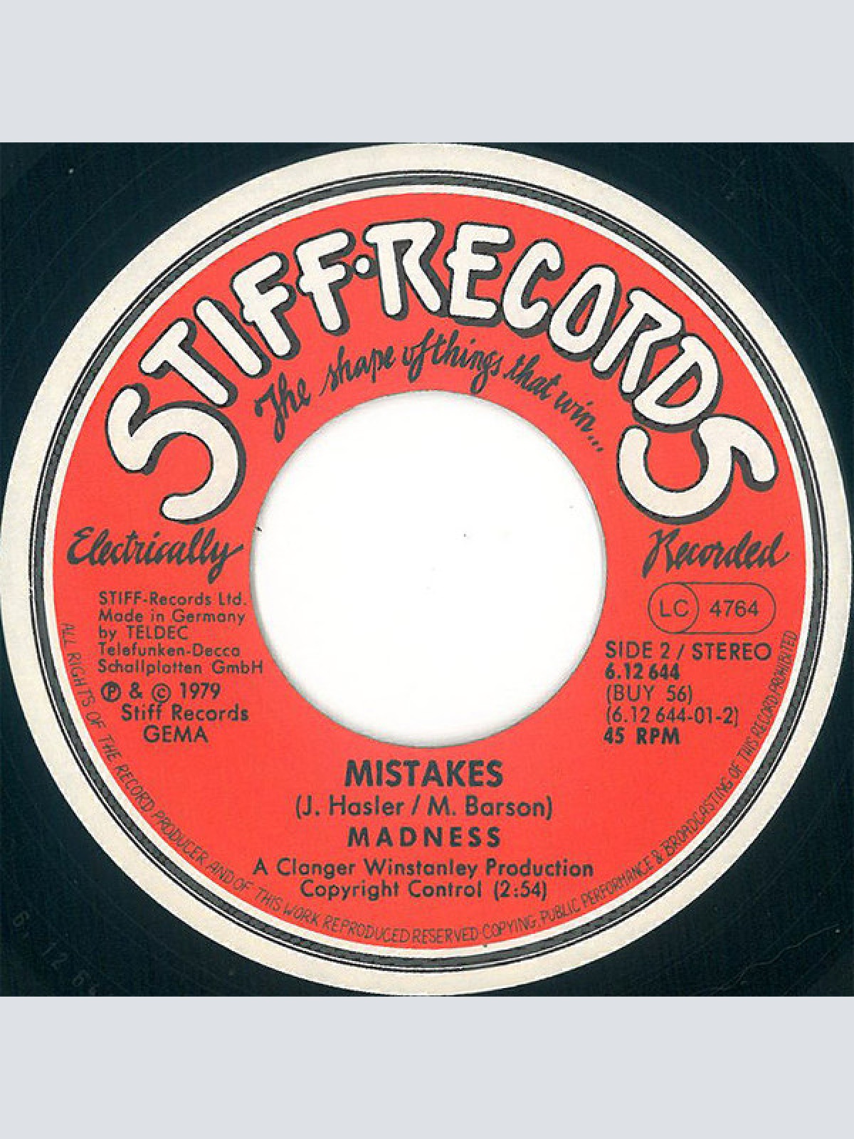 Vinyl / Madness - One Step Beyond...