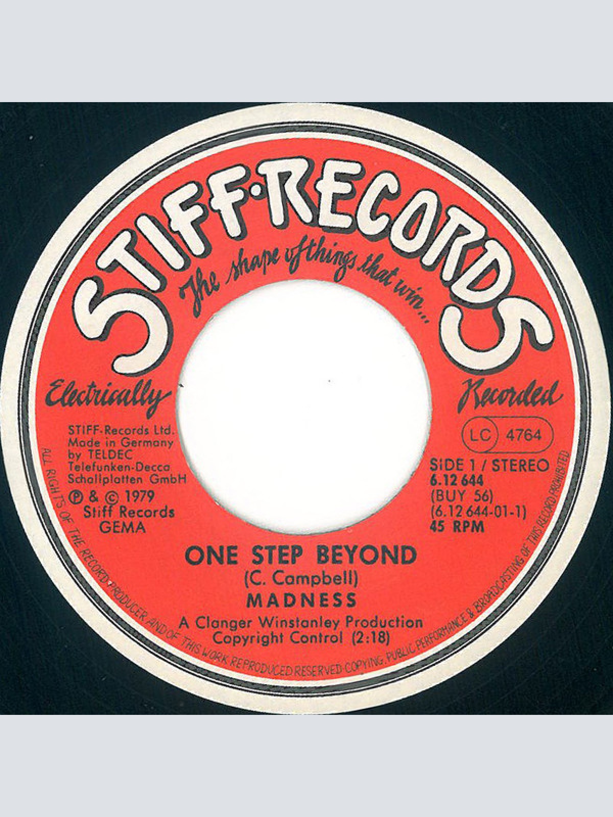 Vinyl / Madness - One Step Beyond...