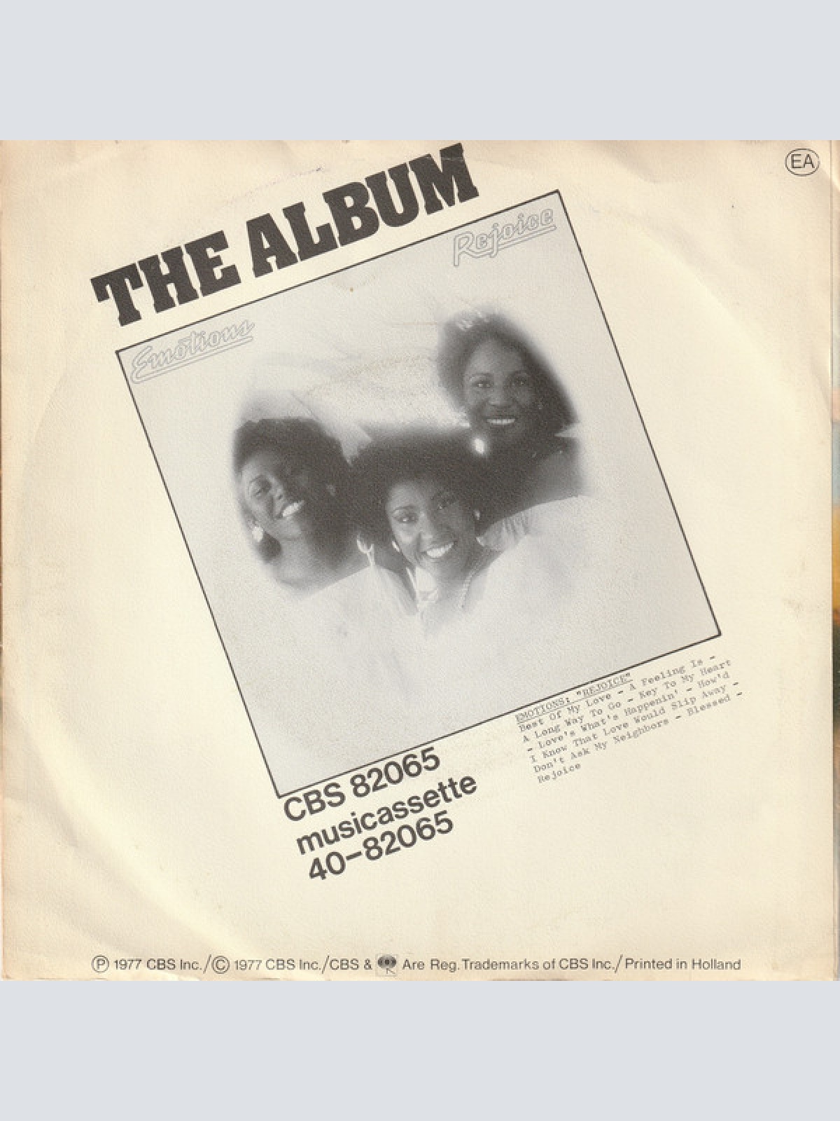 Vinyl / Emotions* - Best Of My Love