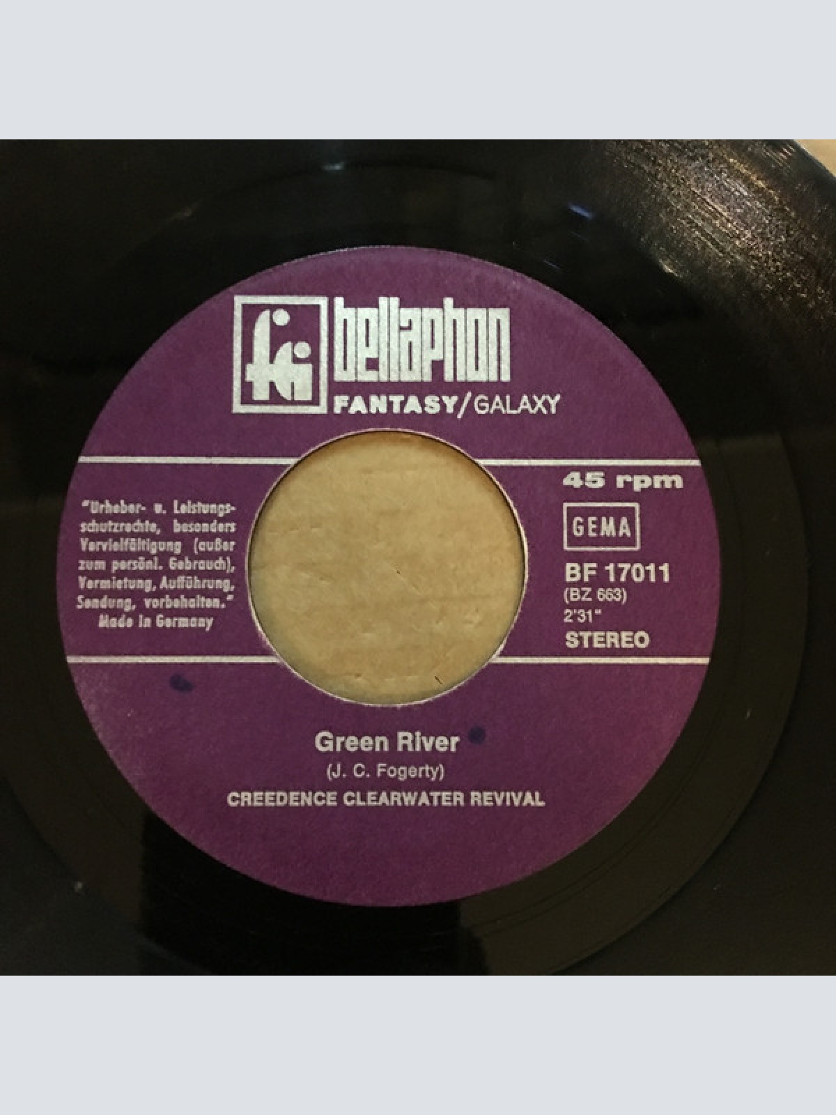 Vinyl / Creedence Clearwater Revival - Green River / Commotion