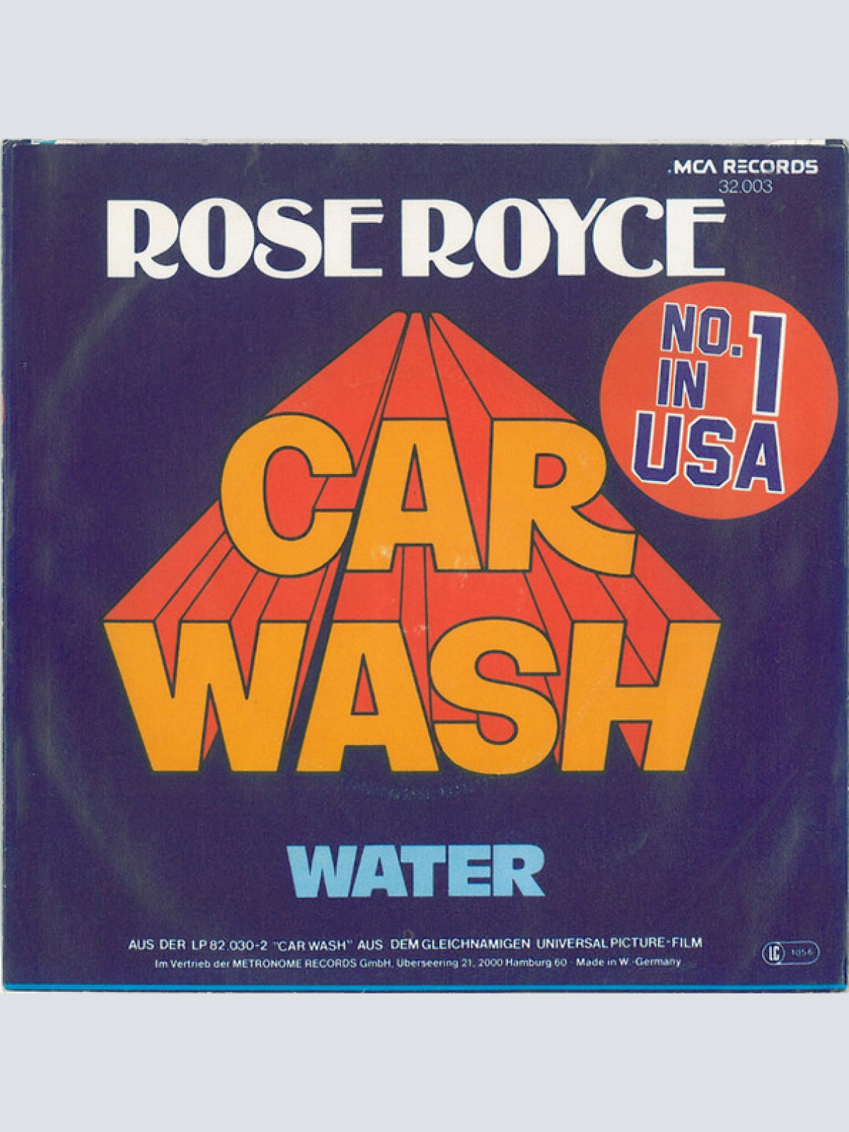Vinyl / Rose Royce - Car Wash