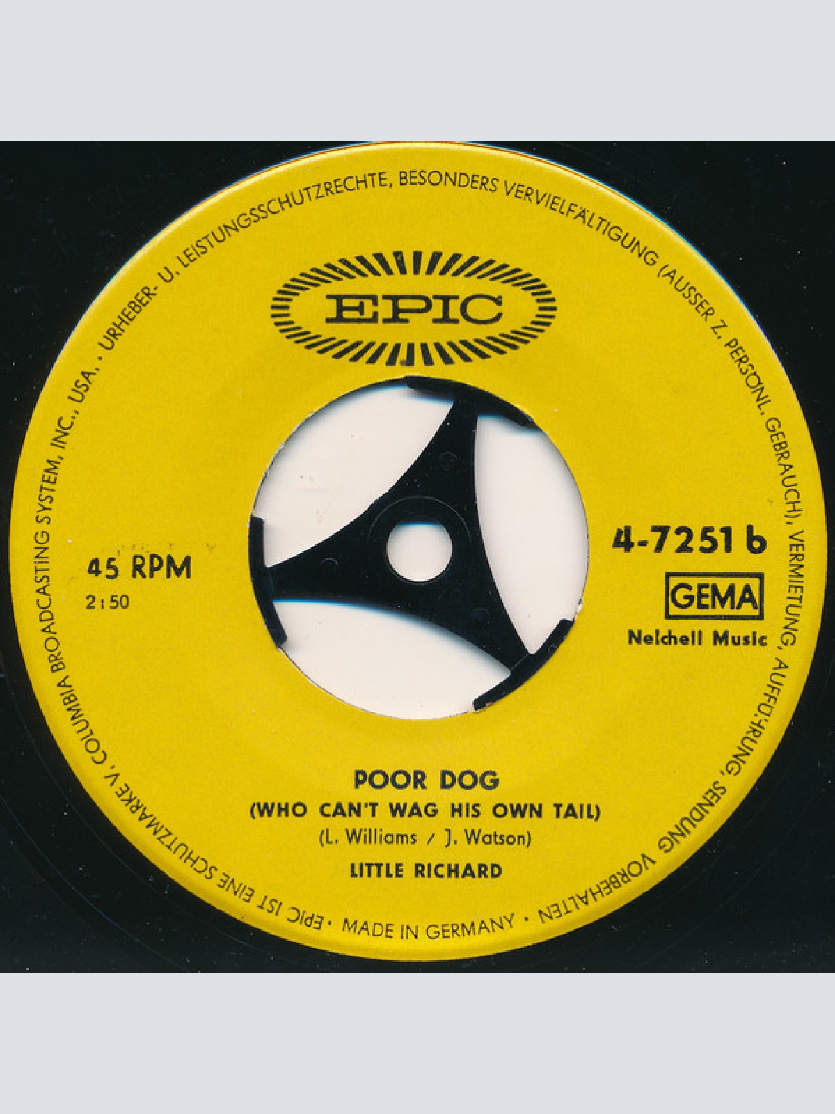 Vinyl / Little Richard - Well / Poor Dog