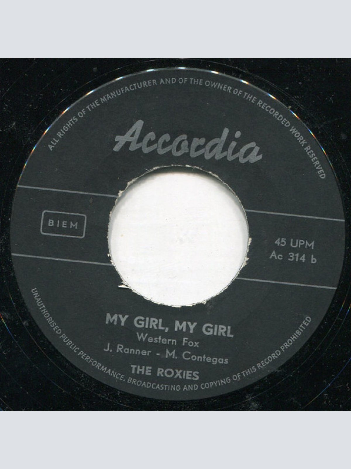 Vinyl / The Roxies (2) - Babylein