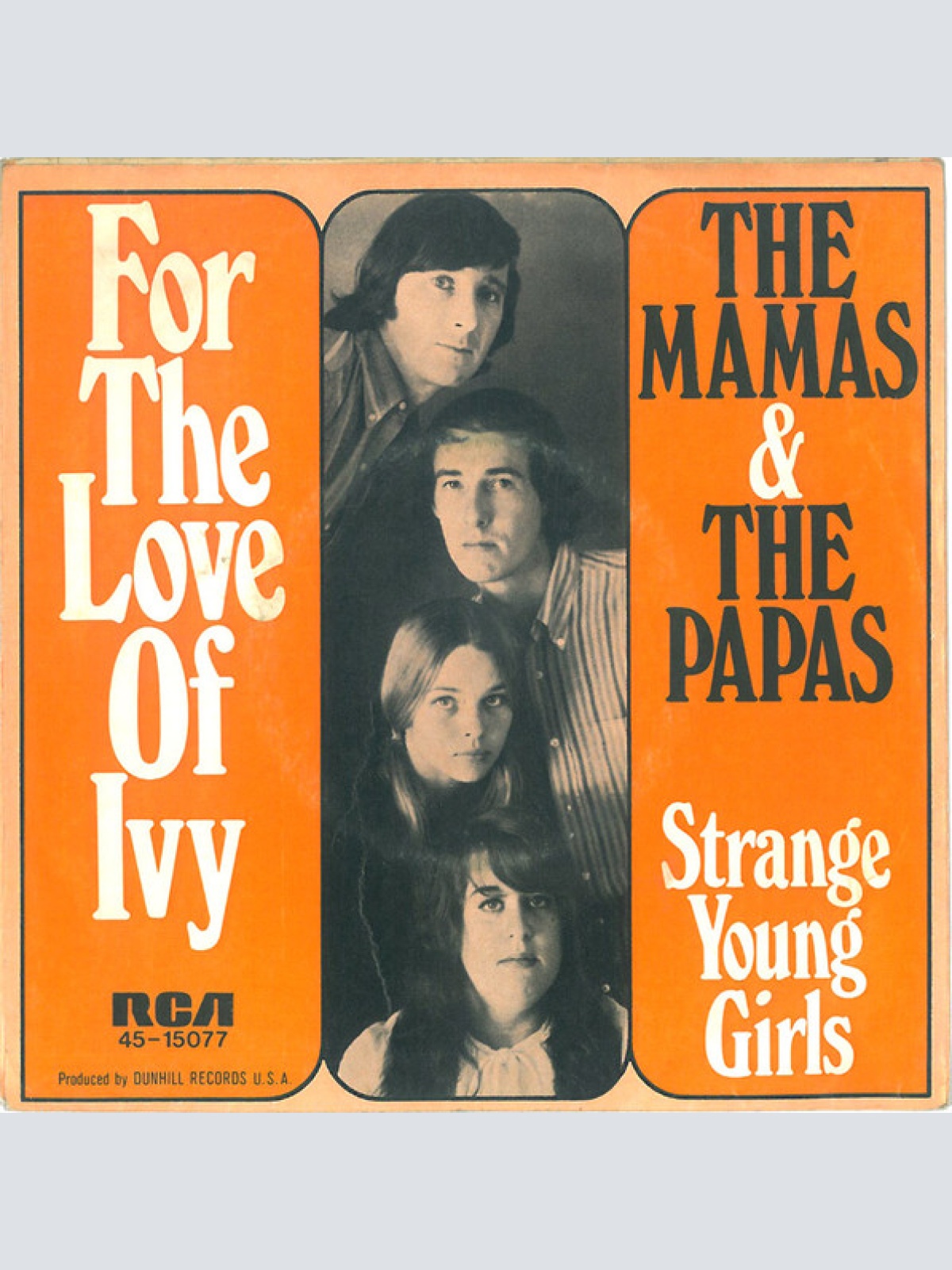 Vinyl / The Mamas & The Papas - For The Love Of Ivy / Strange Young Girls