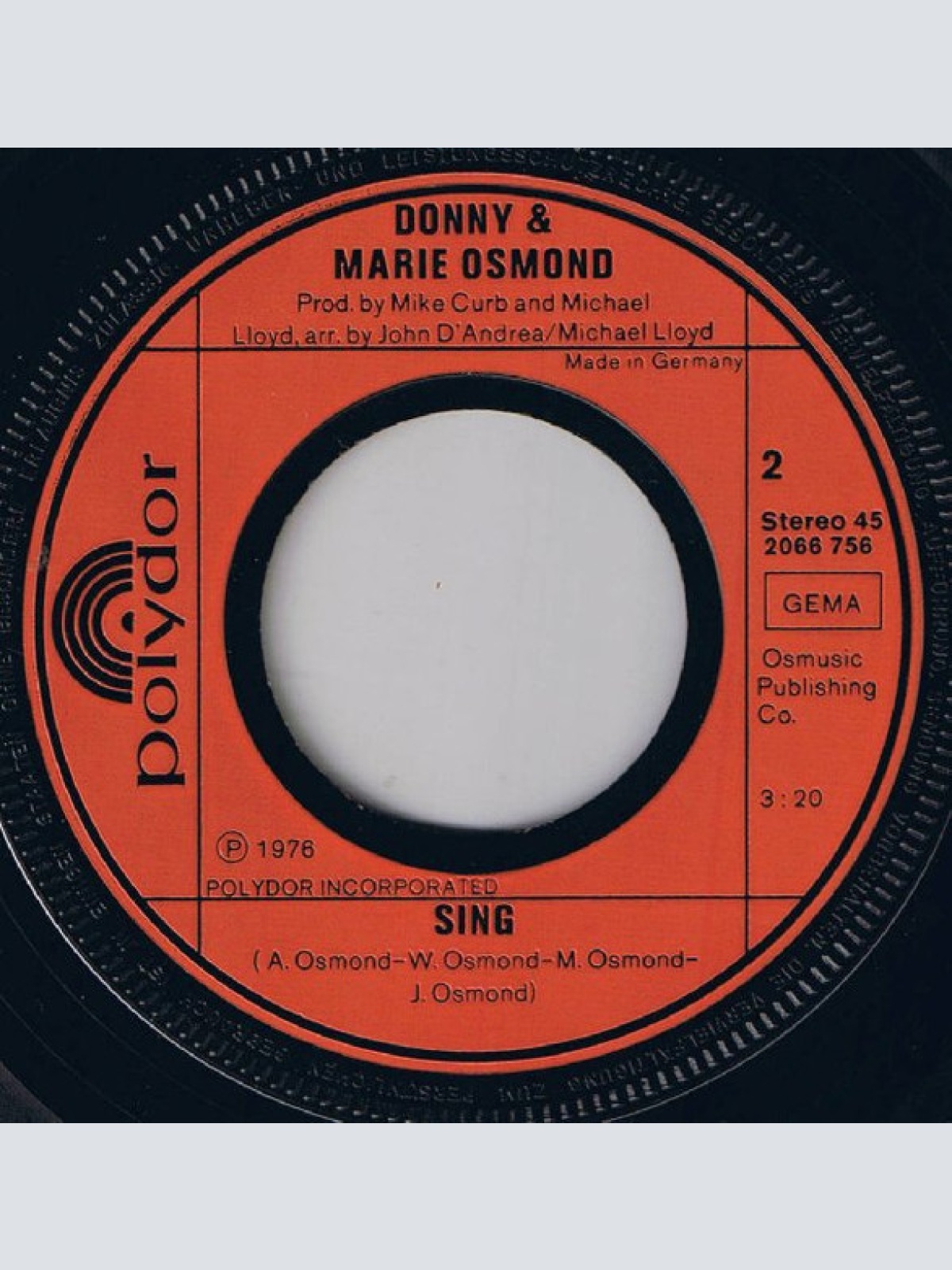 Vinyl / Donny & Marie Osmond - Ain't Nothing Like The Real Thing