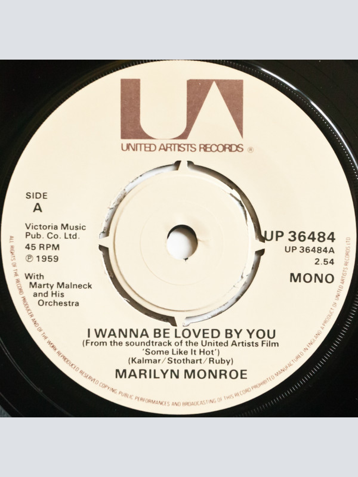 Vinyl / Marilyn Monroe - I Wanna Be Loved By You