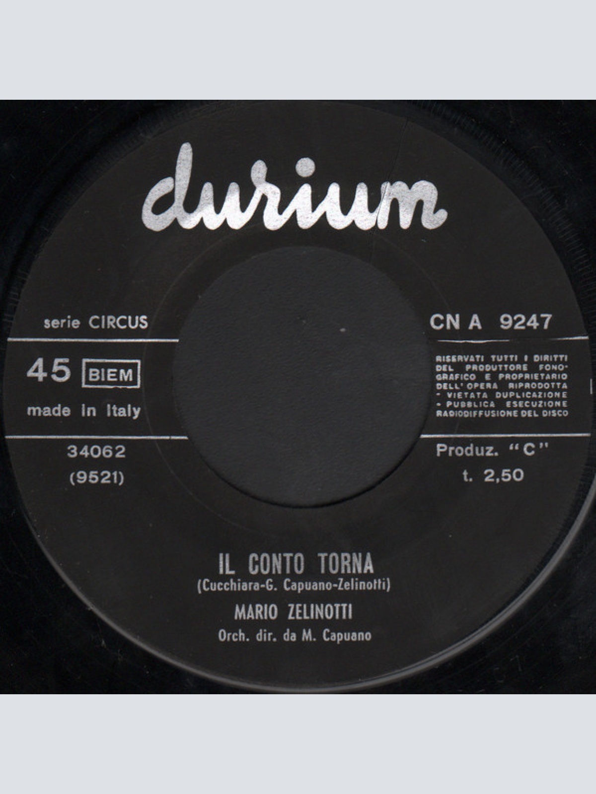 Vinyl / Mario Zelinotti - Tutti Vogliono Andare In Cielo (Ma Nessuno Vuol Morir)