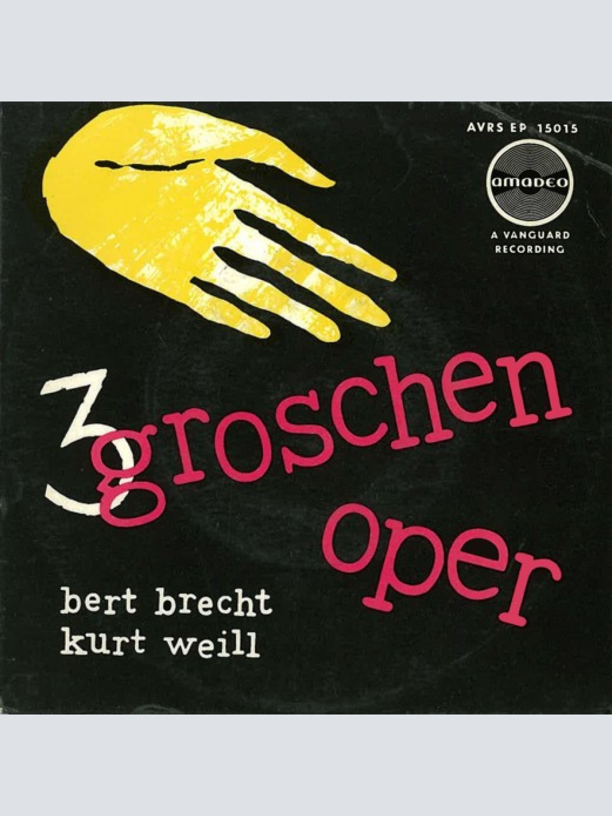Vinyl / Bert Brecht* / Kurt Weill - Dreigroschenoper