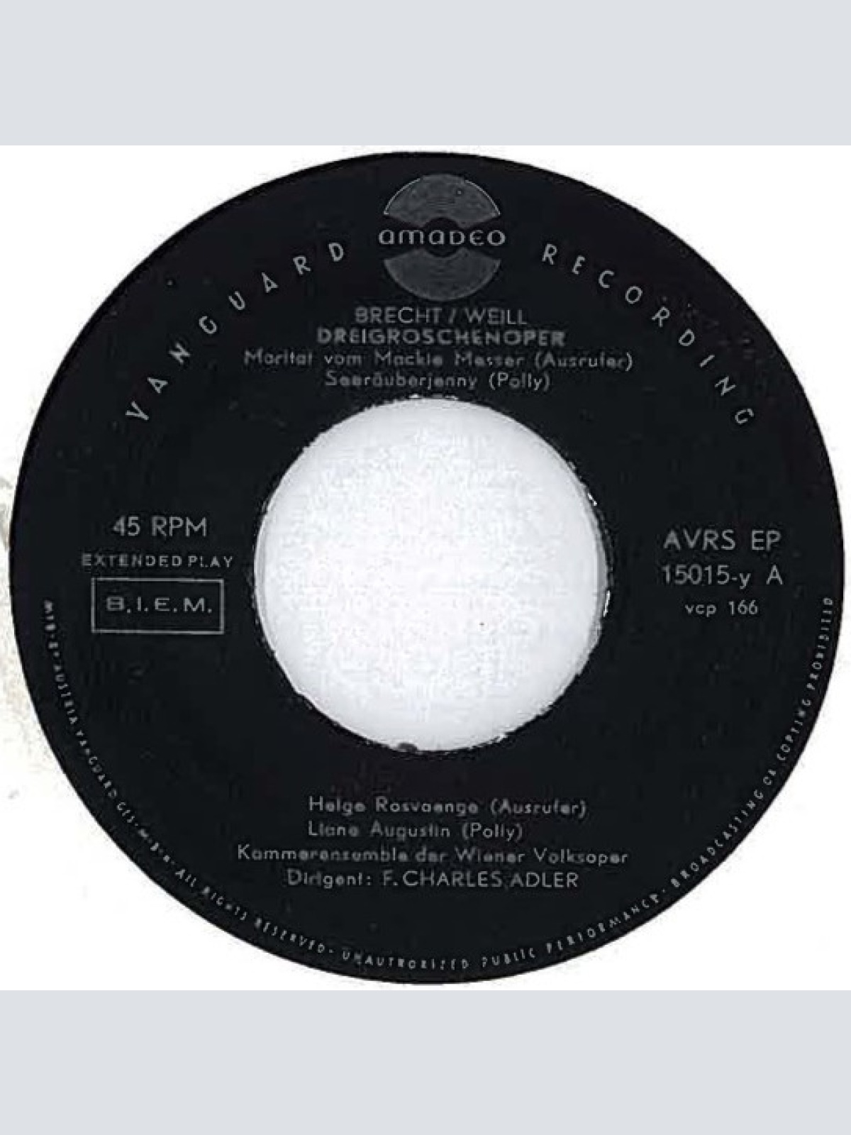 Vinyl / Bert Brecht* / Kurt Weill - Dreigroschenoper