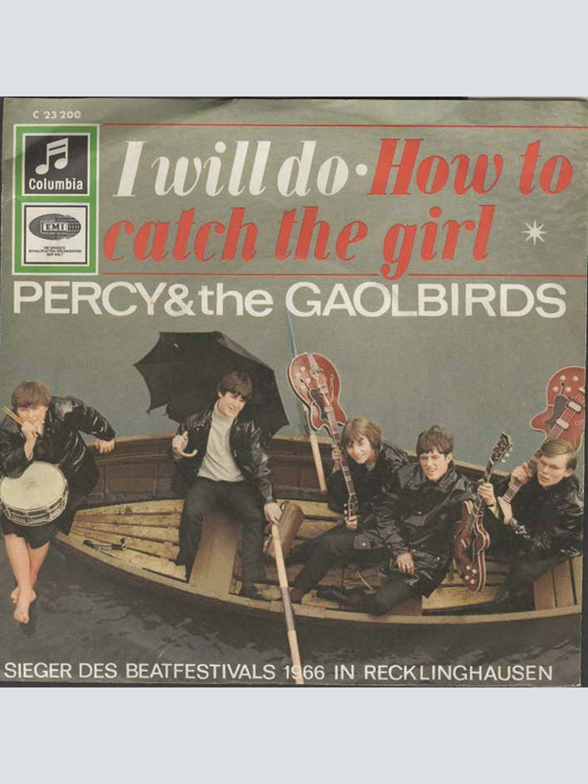 Vinyl / Percy & The Gaolbirds - I Will Do / How To Catch The Girl