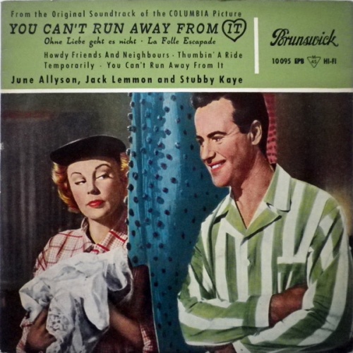 Vinyl / June Allyson, Jack Lemmon And Stubby Kaye / Morris Stoloff Conducting The Columbia Pictures Orchestra - You Can't Run Away From It (Original Soundtrack)