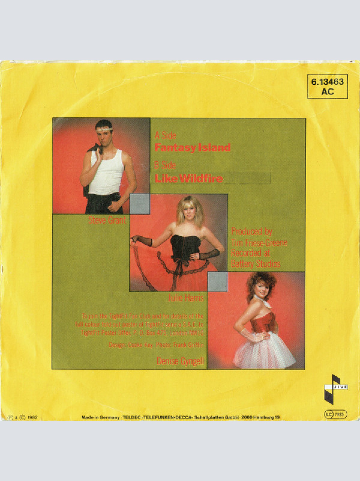 Vinyl / Tight Fit - Fantasy Island