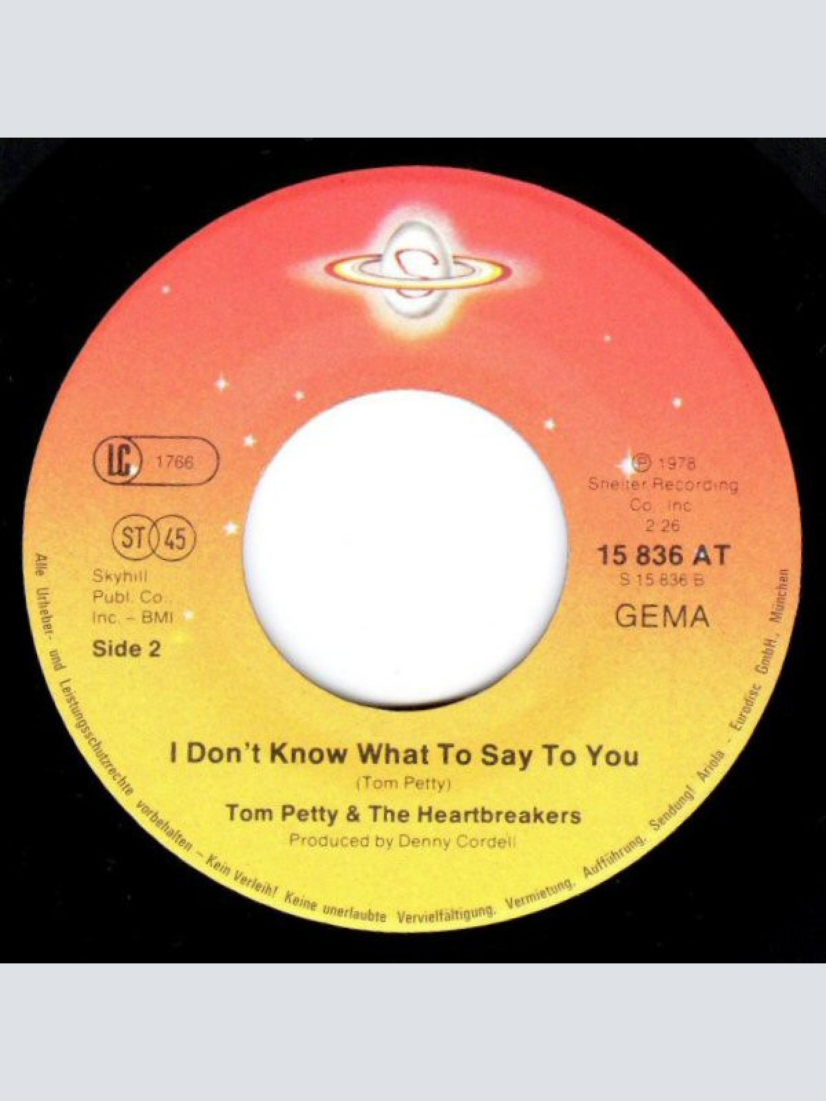 Vinyl / Tom Petty And The Heartbreakers - Listen To Her Heart