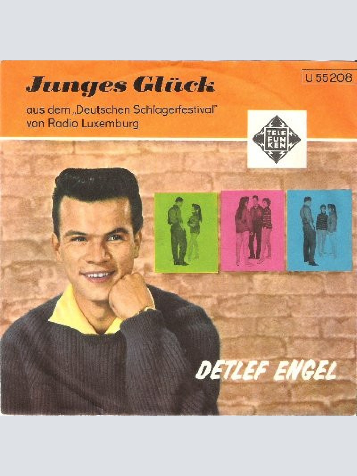 Vinyl / Detlef Engel - Mister Blue / Junges Glück