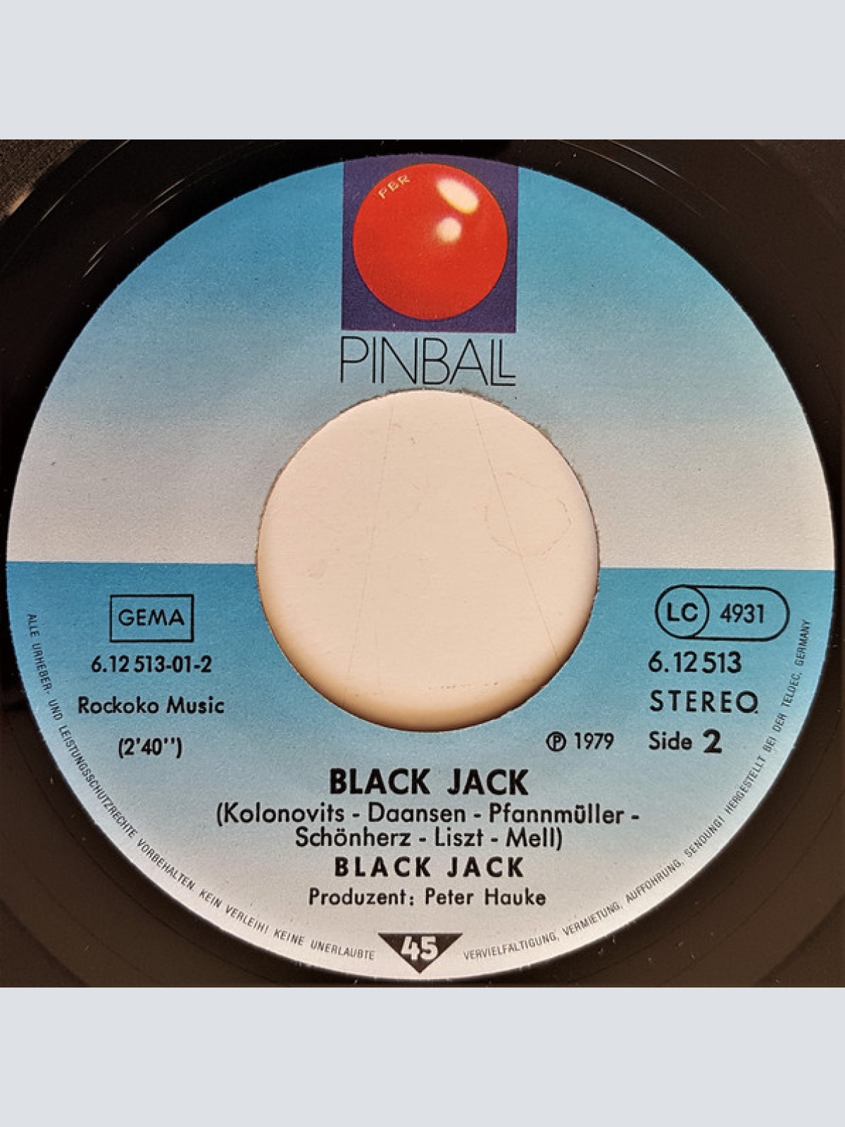 Vinyl / Black Jack (3) - Y-O-U