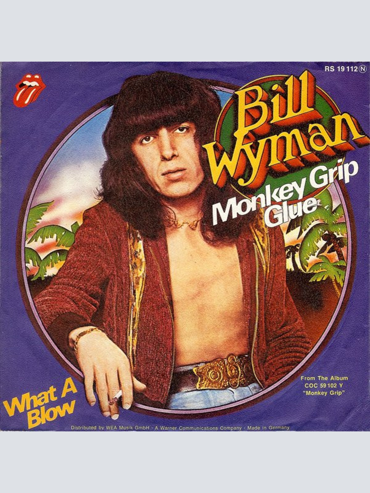 Vinyl / Bill Wyman - Monkey Grip Glue