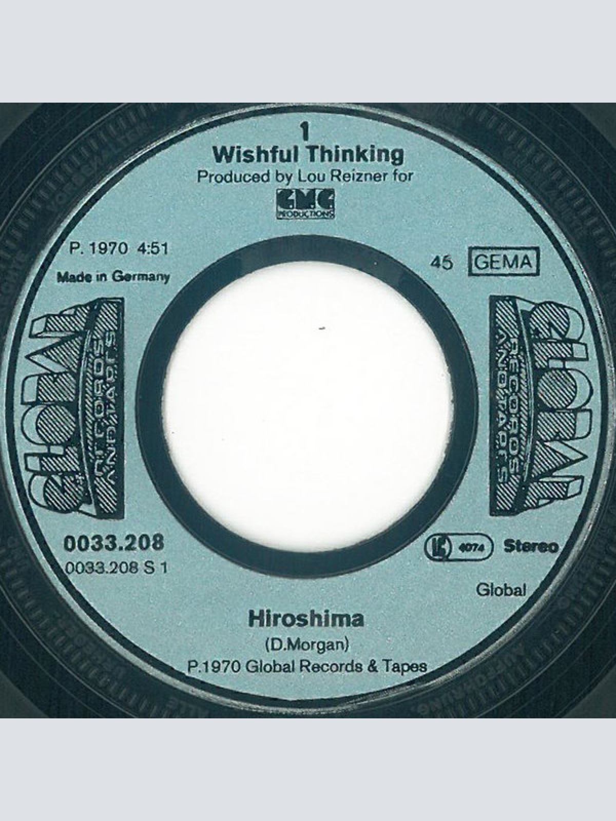 Vinyl / Wishful Thinking - Hiroshima