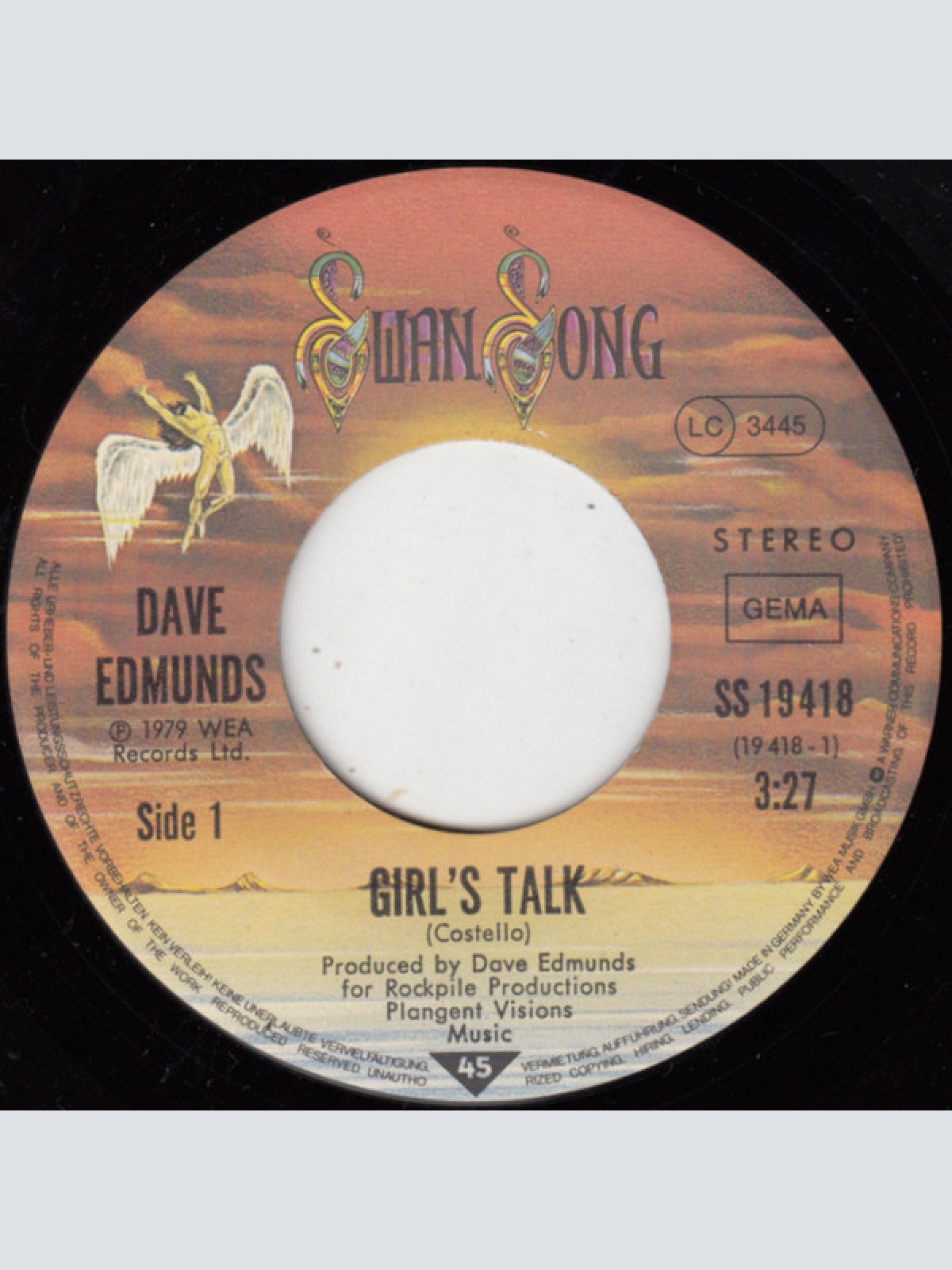 Vinyl / Dave Edmunds - Girls Talk