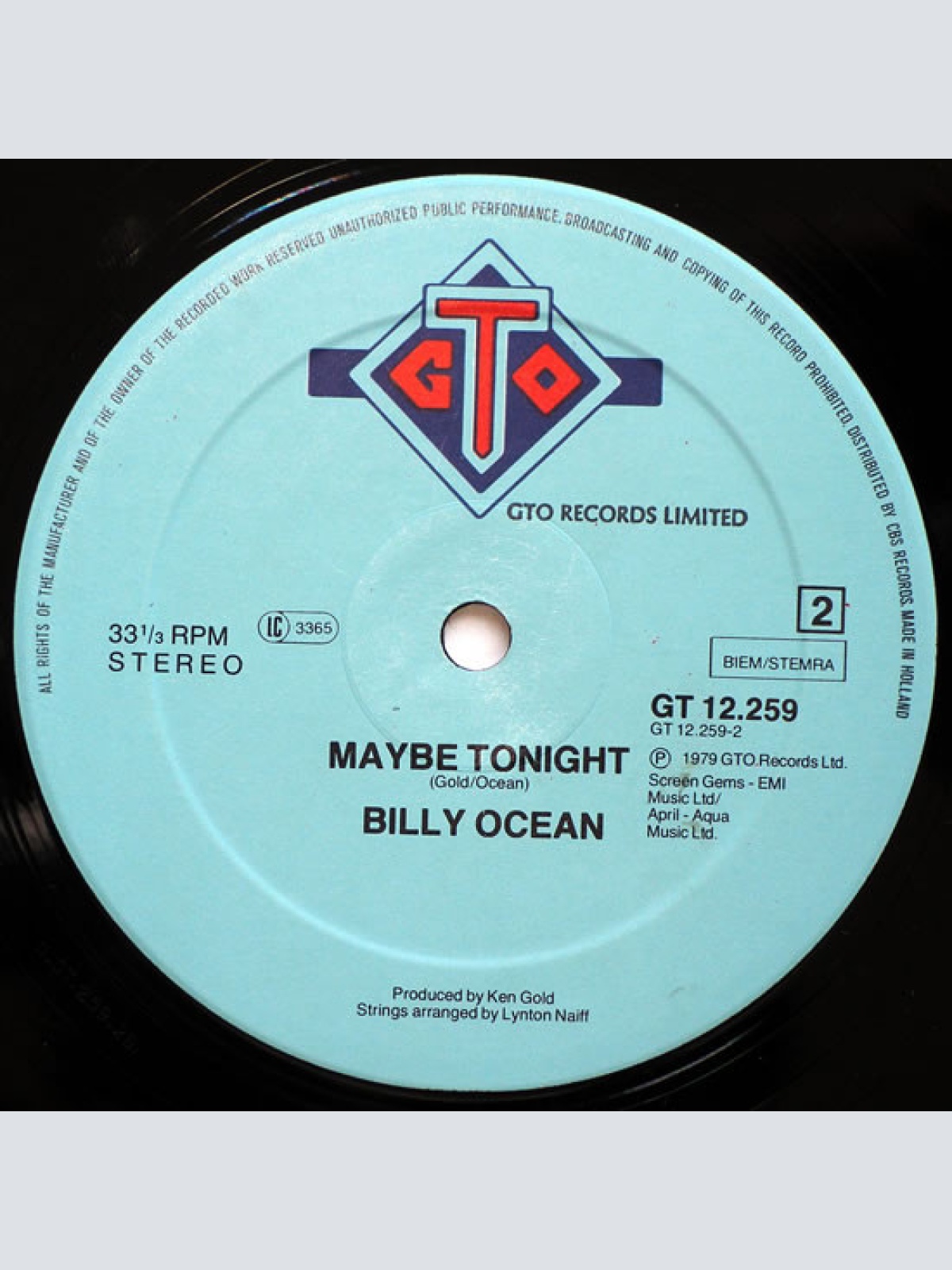 Vinyl / Billy Ocean - Are You Ready