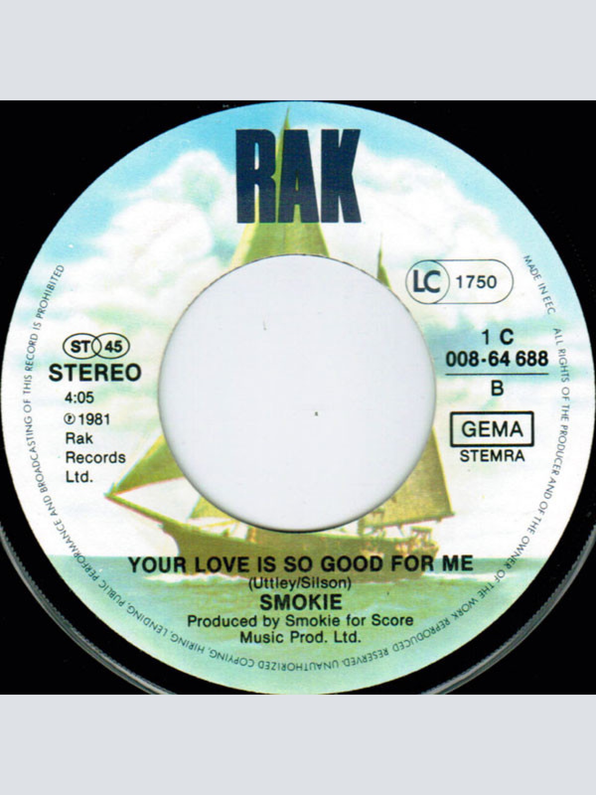 Vinyl / Smokie - Jet Lagged